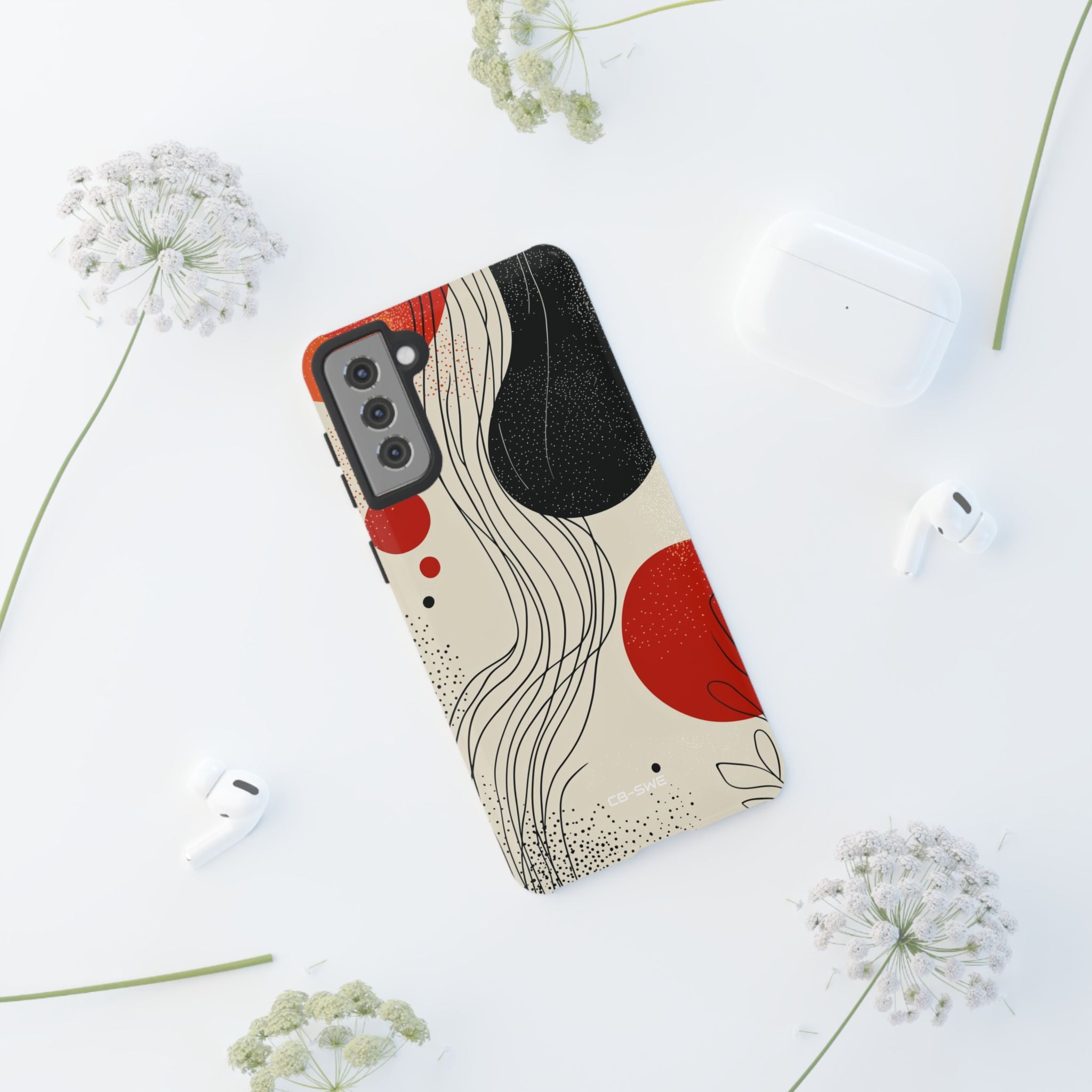 Waves Embrace Flora - Samsung Case