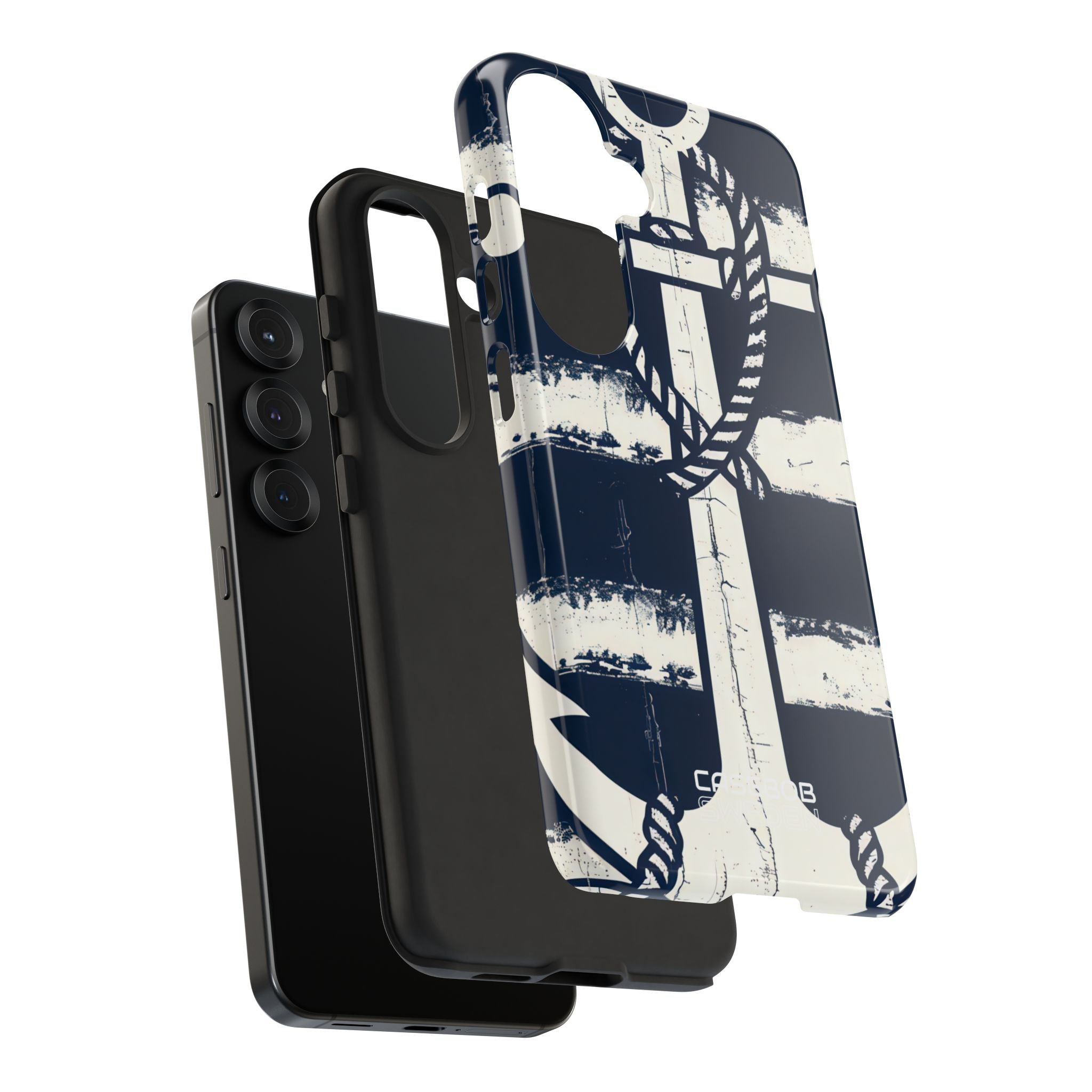 Marine Anker Strepen Samsung S25 - Tough