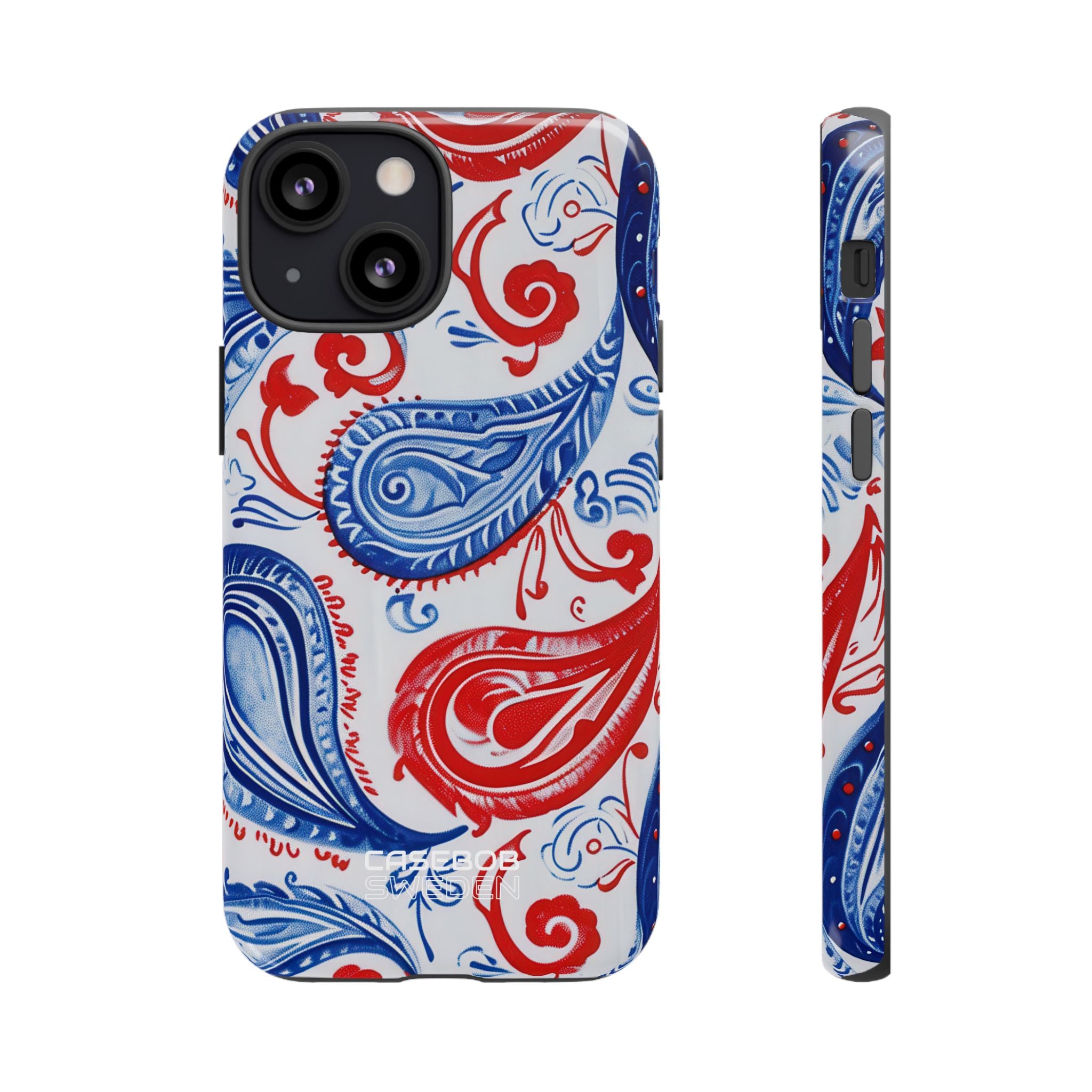Vibrant Paisley Swirls iPhone 13 - Tough