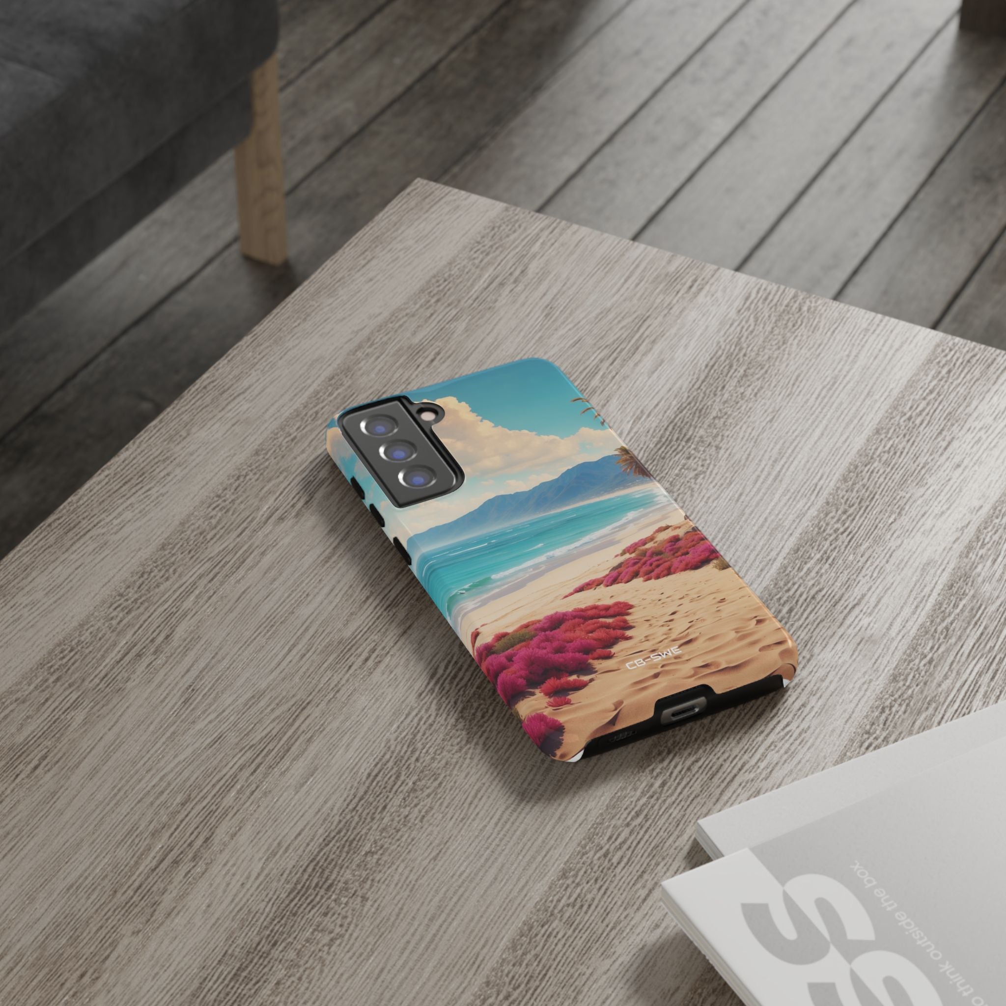 Footprints Trace Sand - Samsung Case