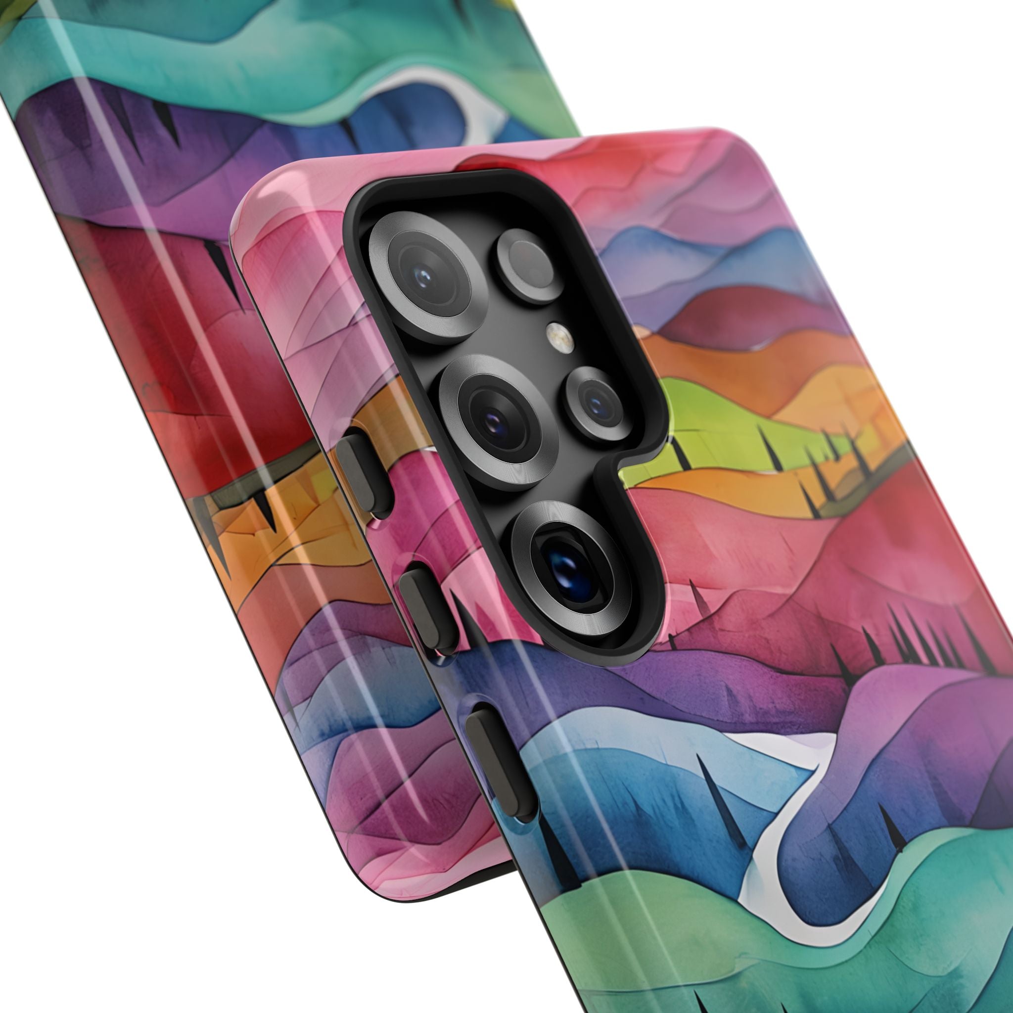 Whimsical Colorful Valleys - Samsung Case