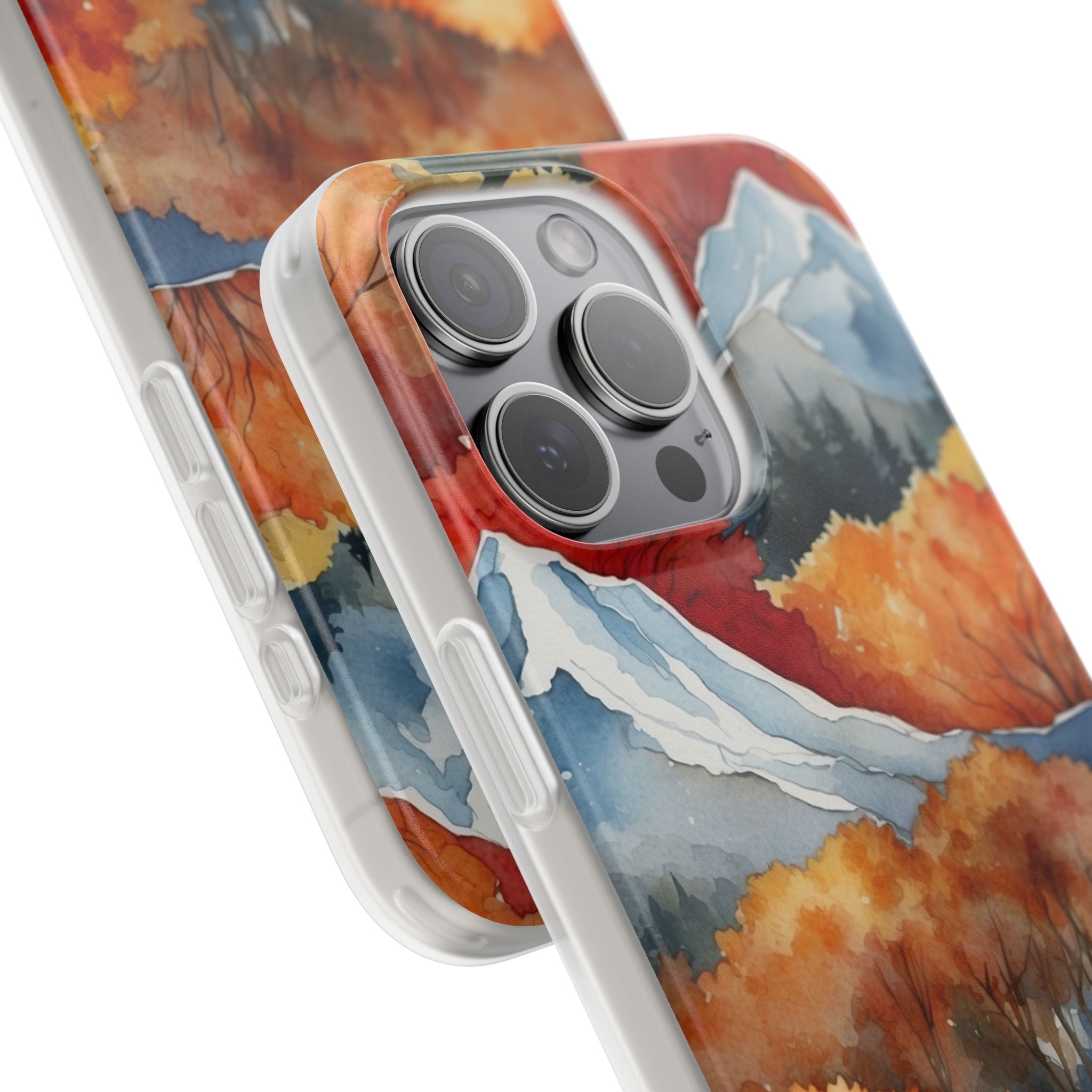 Snowcap Radiance iPhone 15 Pro Max Case - Soft