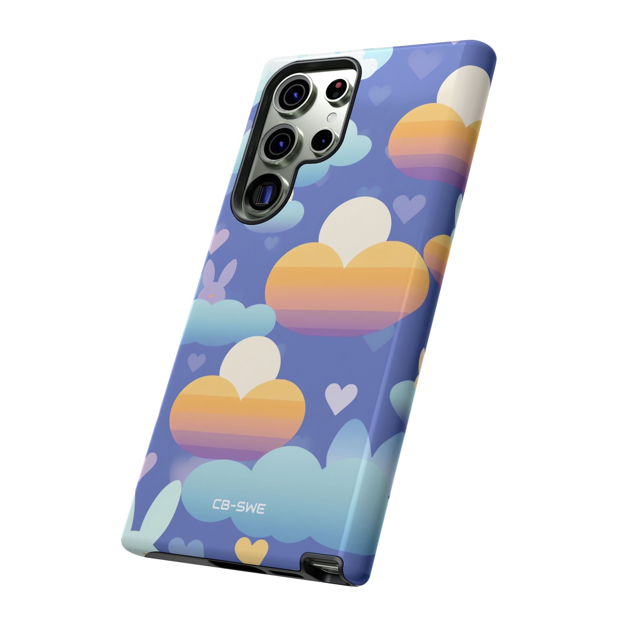 Bunnies Dance Among Clouds - Samsung Case