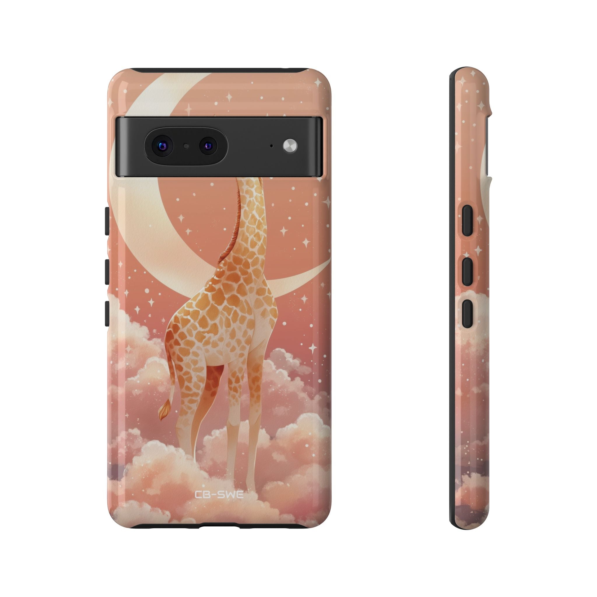 Giraffe Gazes Dreamily - Google Pixel Case