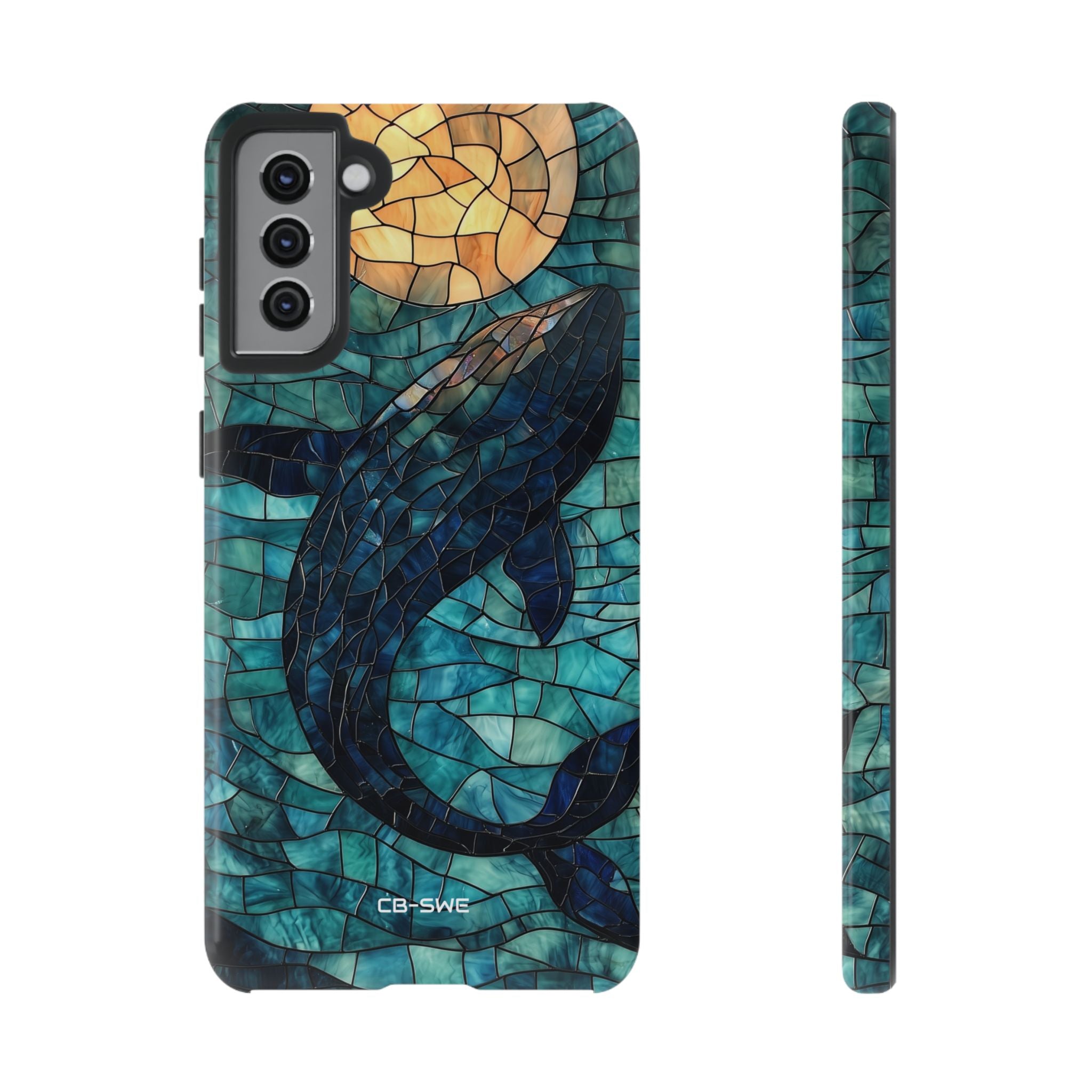 Whale Dives Upward - Samsung Case