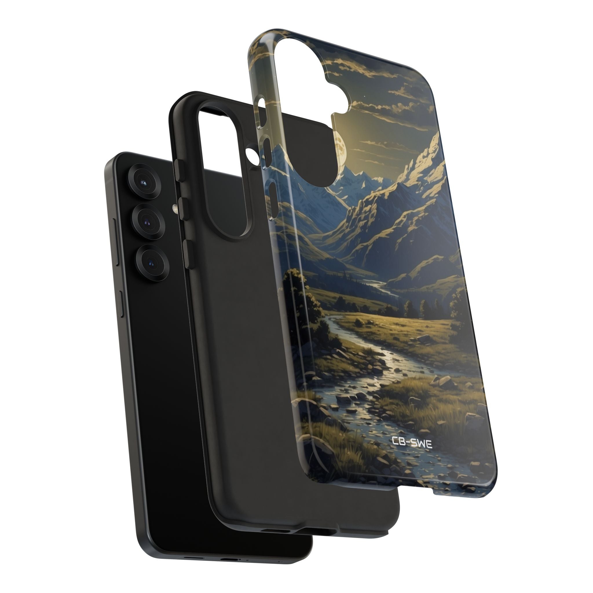 Moonlight Guides River - Samsung Case