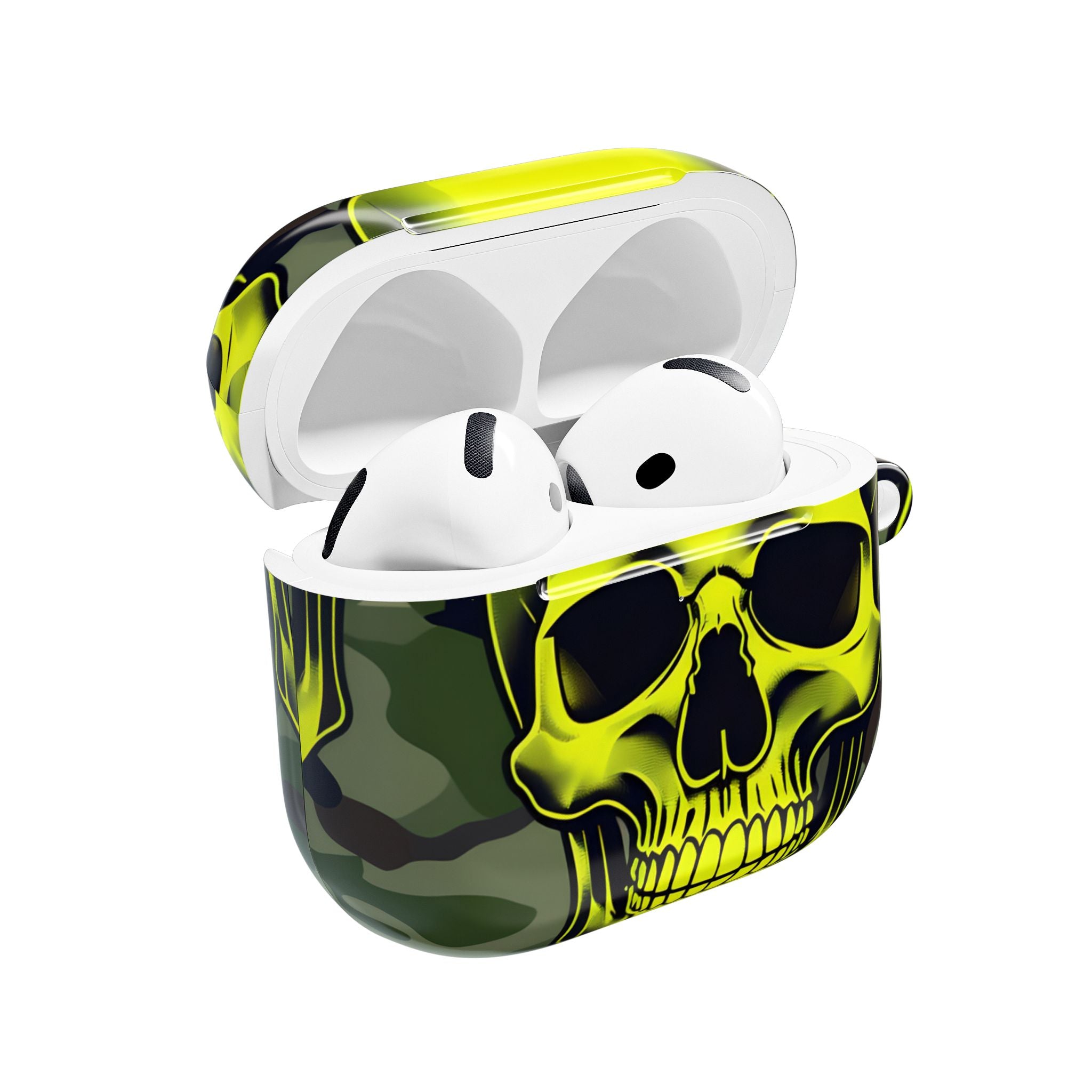 Neon Skull Camo - AirPods Case