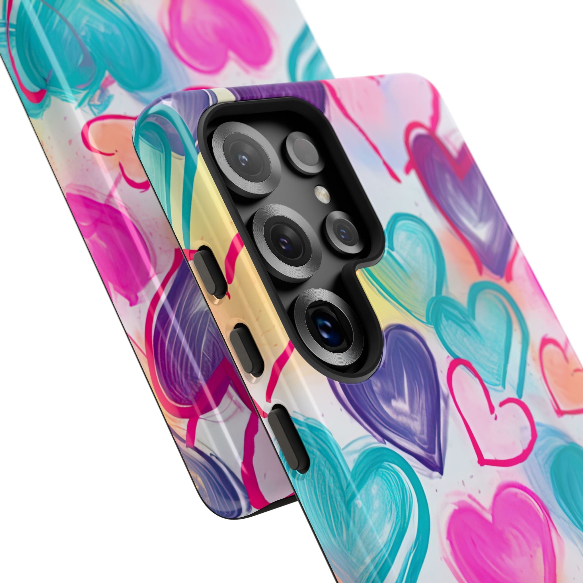 Hearts Dance Playfully - Samsung Case