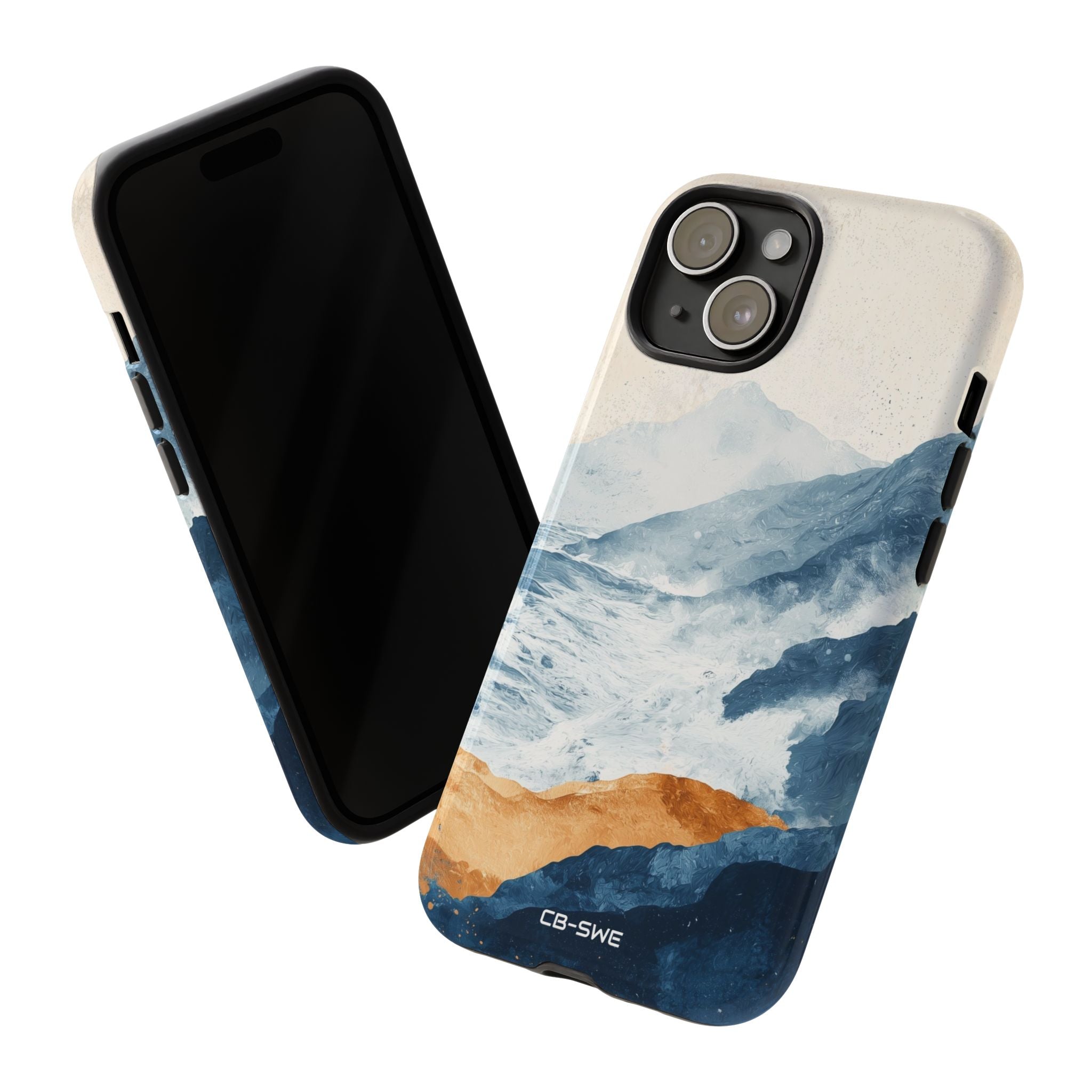 Waves Embrace Shore - iPhone Case