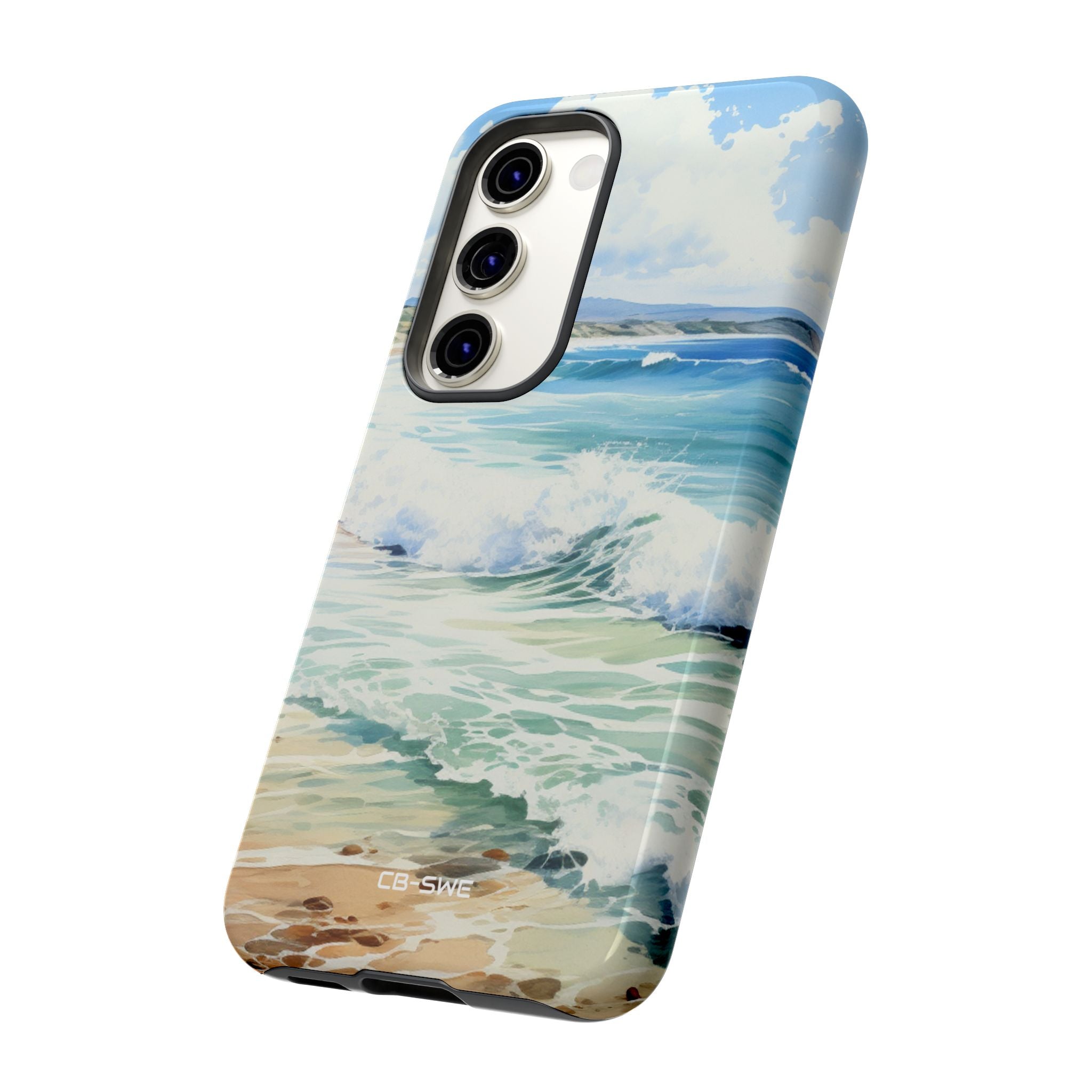 Serene Coastal Watercolors - Samsung Case