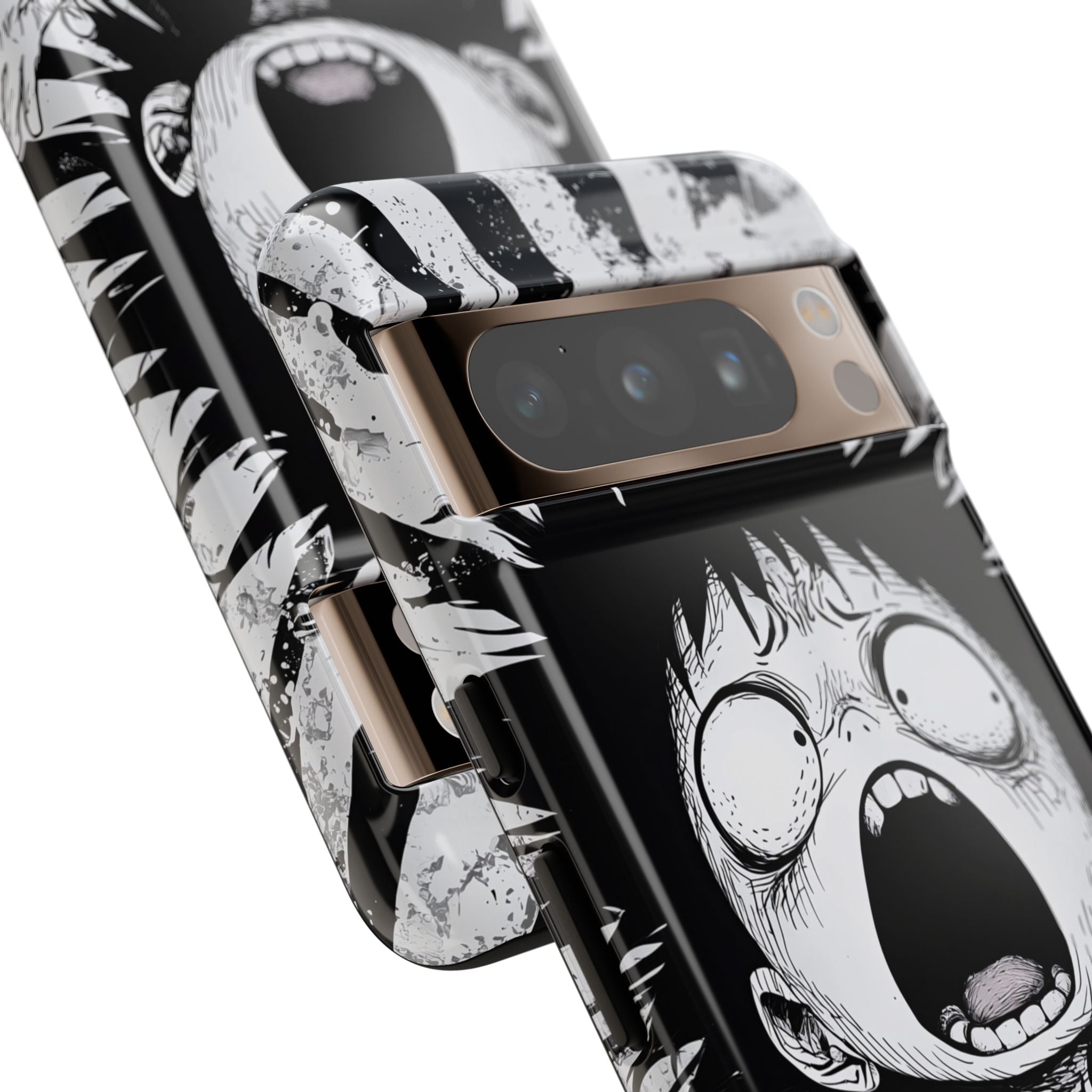 Screaming Stripes Google Pixel 8 Pro Case - Tough