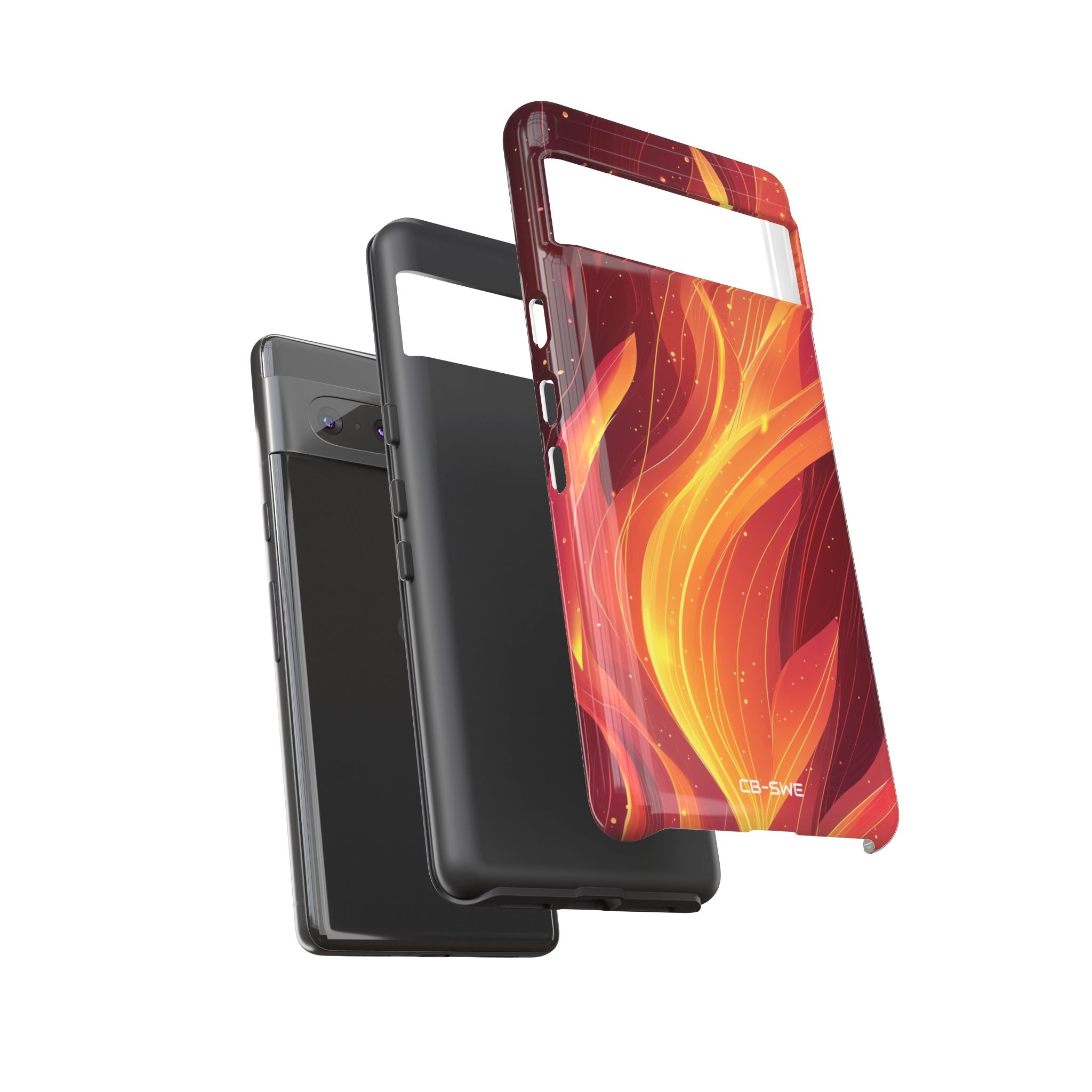 Flames Dance Upward - Google Pixel Case