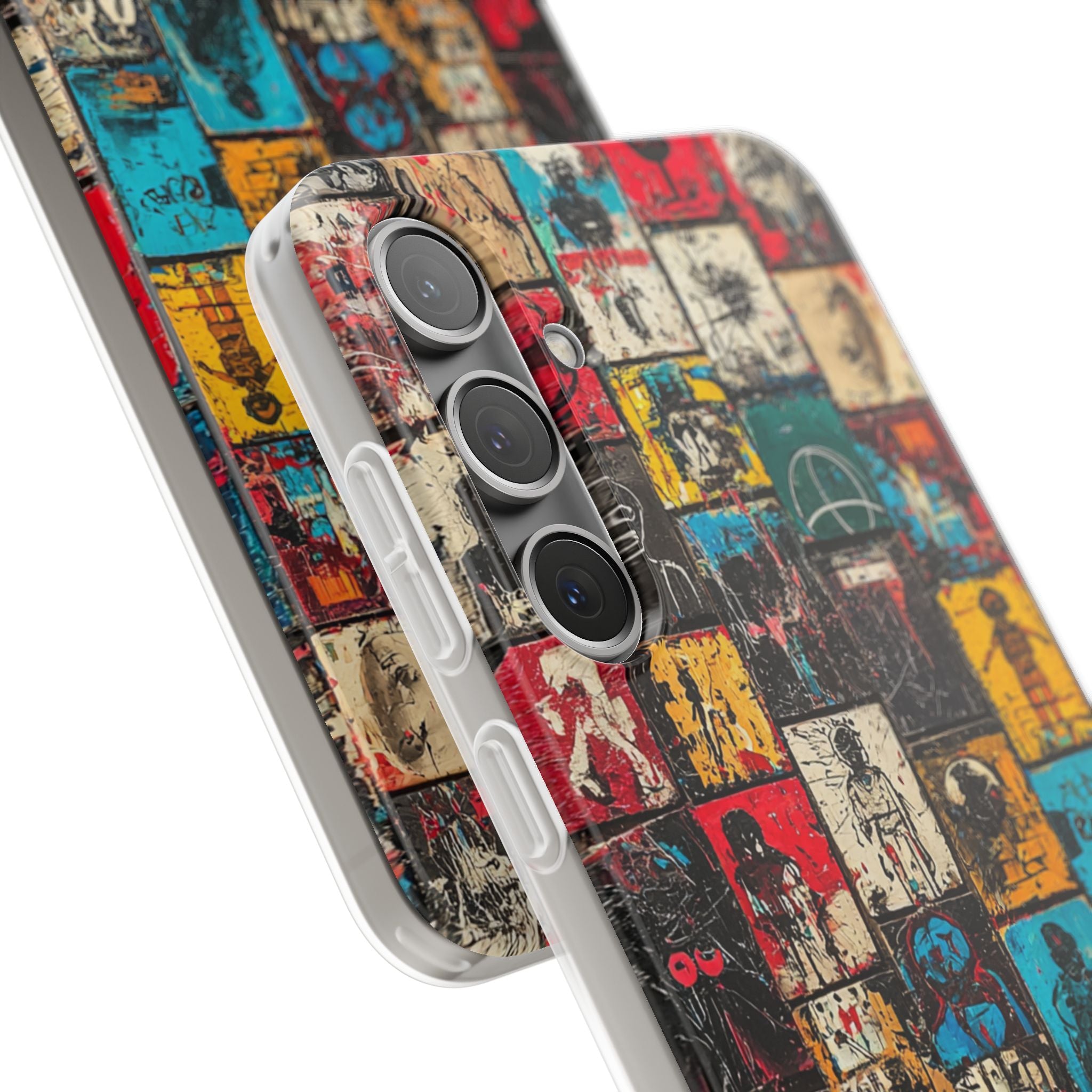 Figured Grid Samsung S24 Plus Case - Soft