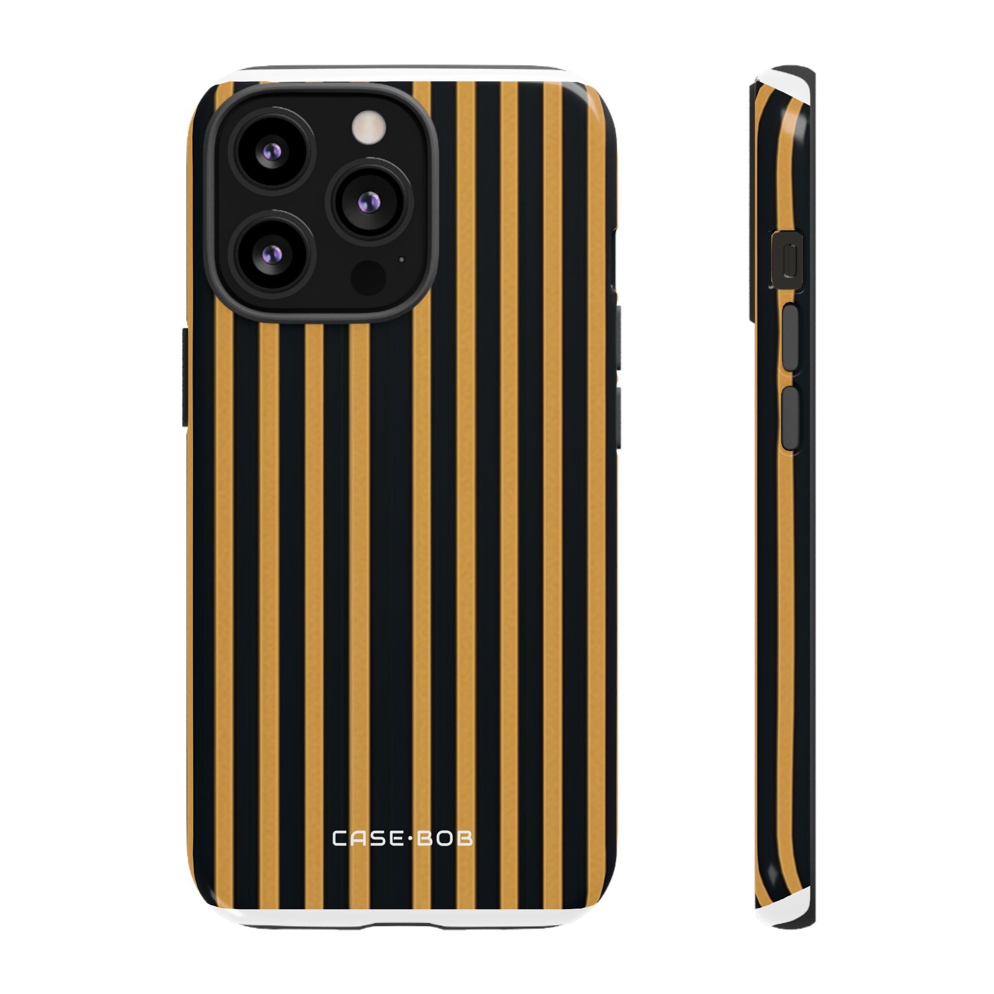 Golden Stripes iPhone 13 Pro Case - Tough