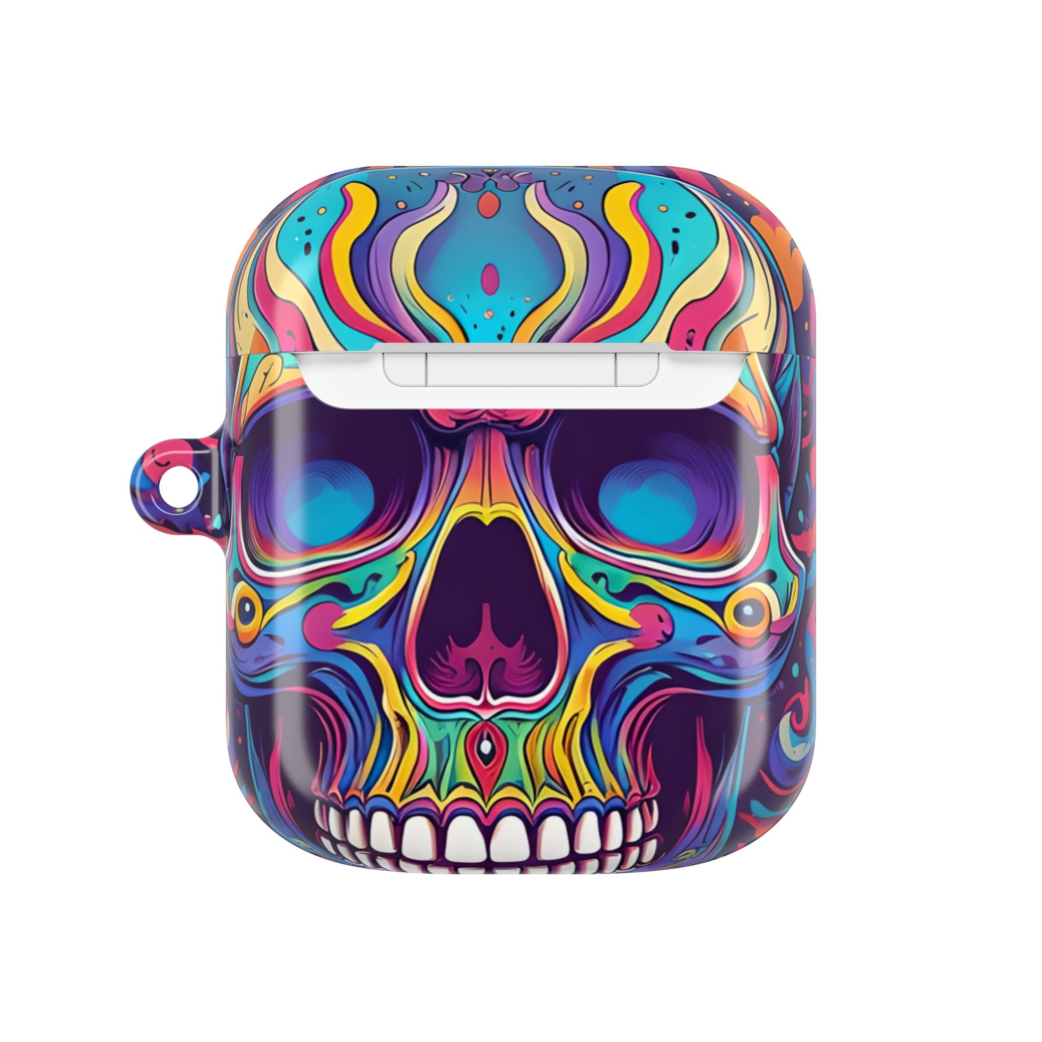 Psychedelic Skull - AirPods Case