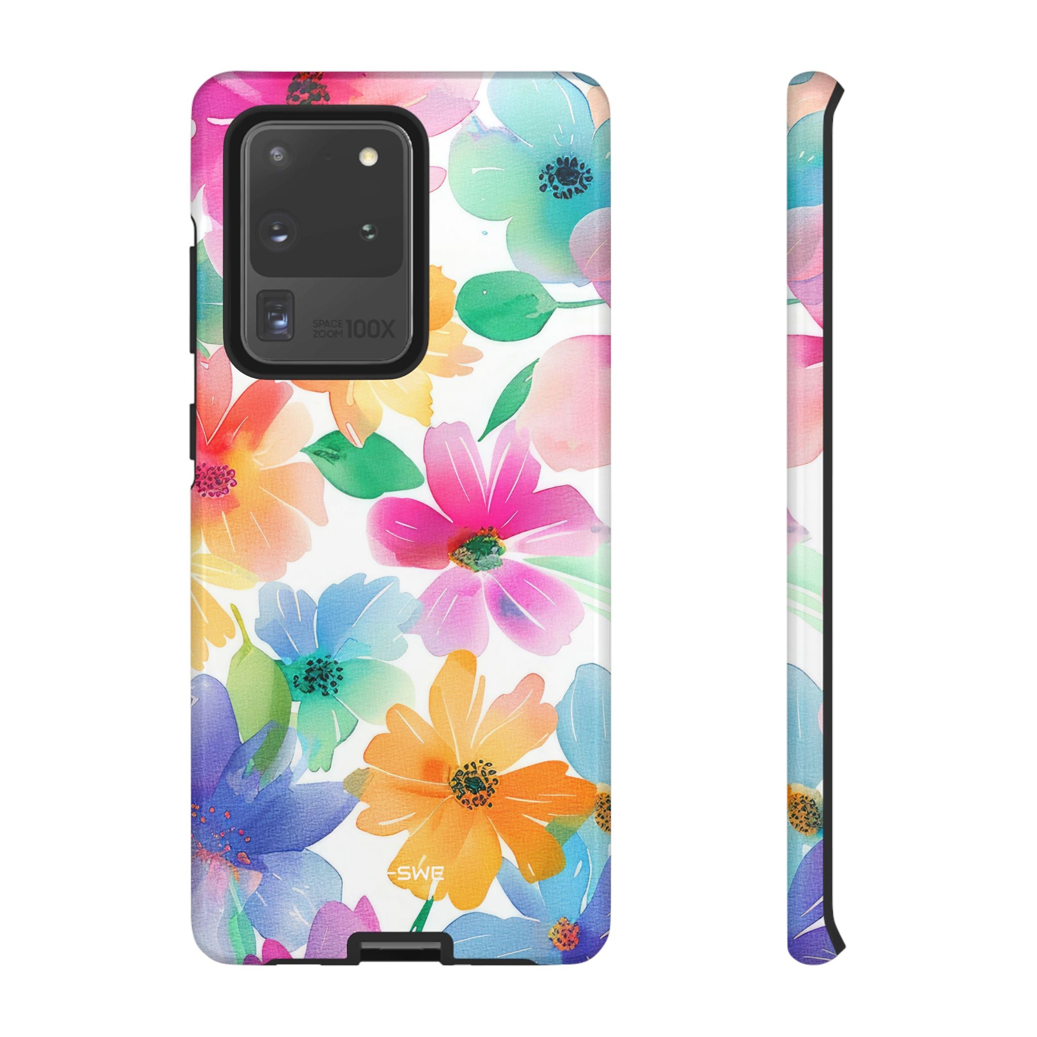 Vibrant Floral Impression - Samsung Case