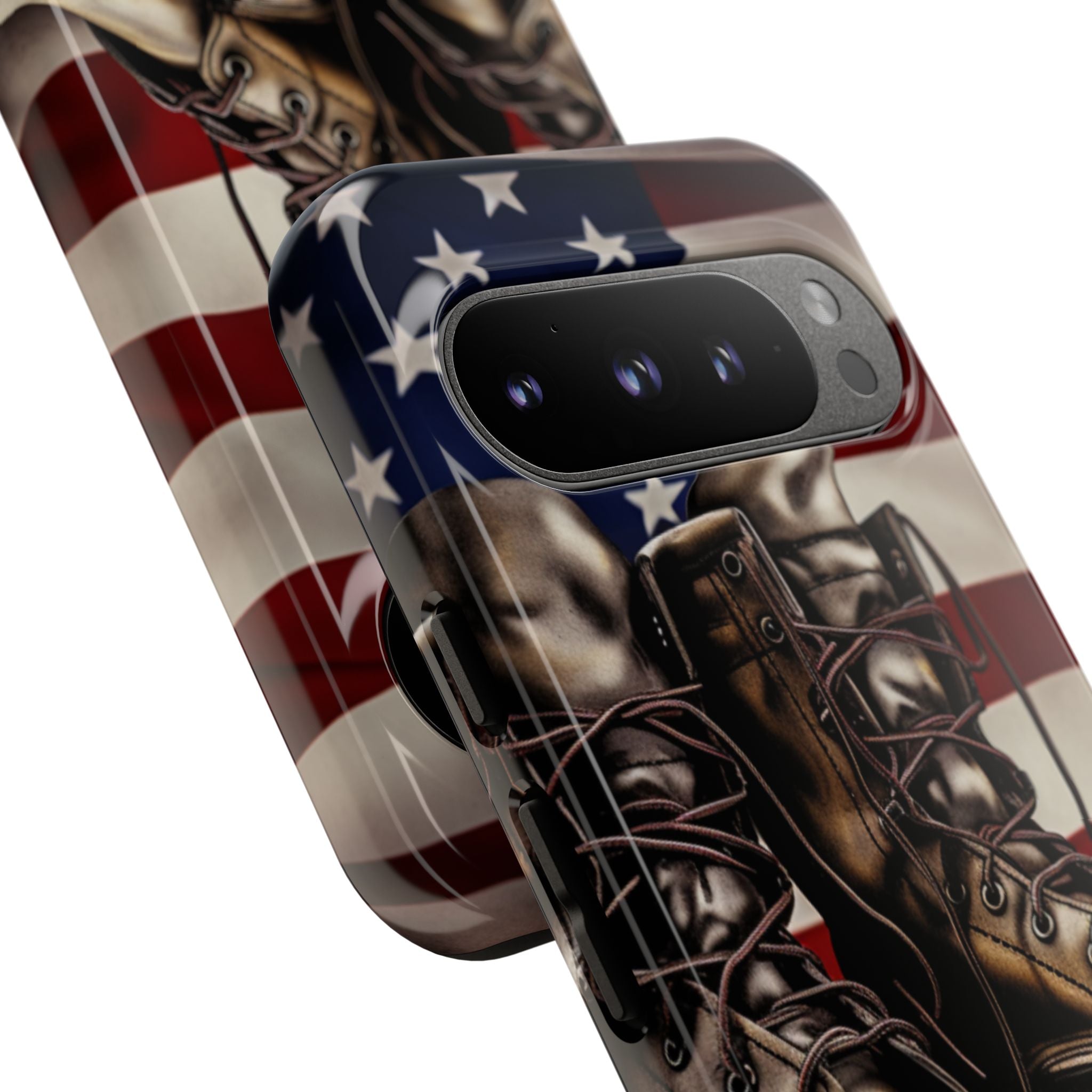 Patriotic Boots Spotlight - Google Pixel Case