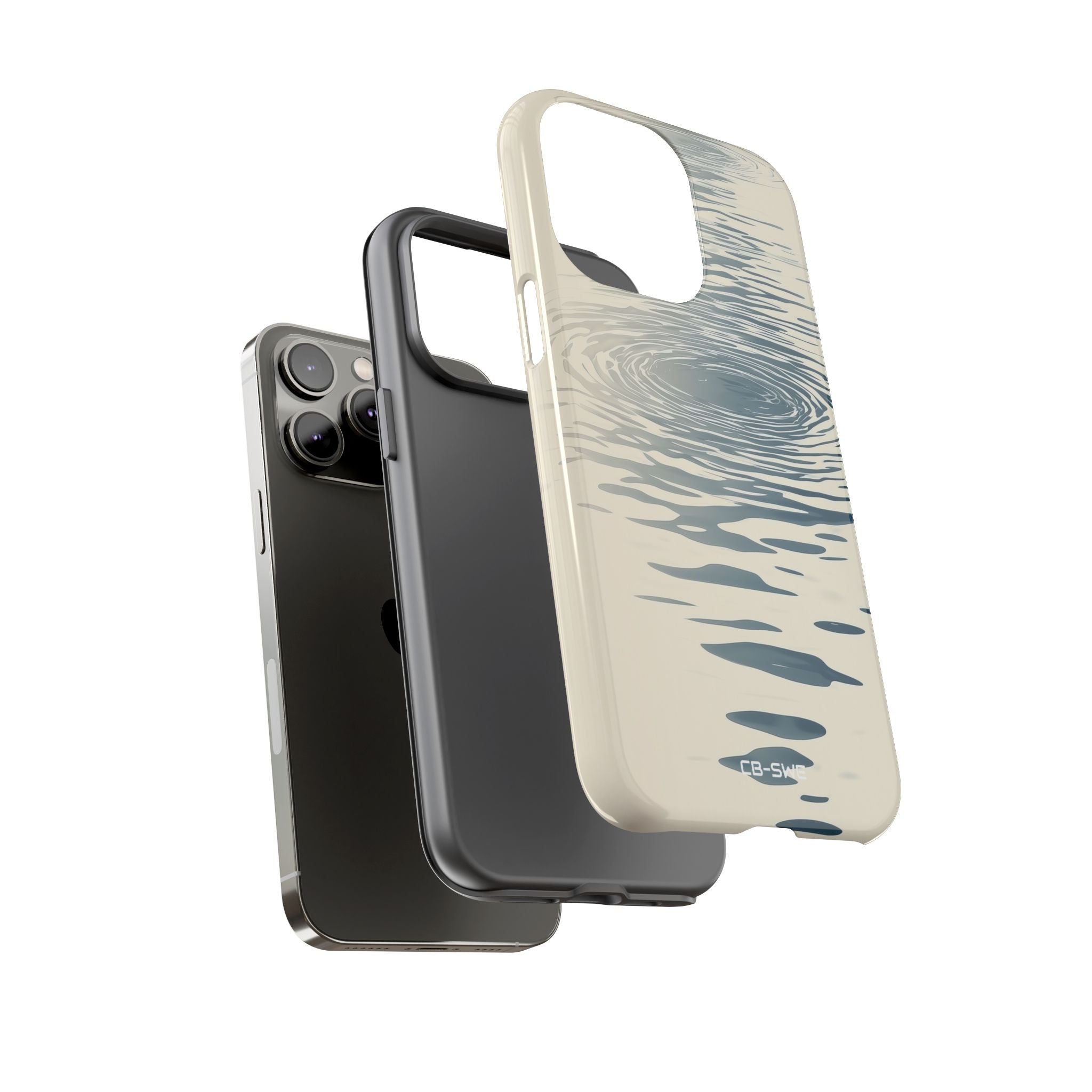 Ripples Create Depth - iPhone Case