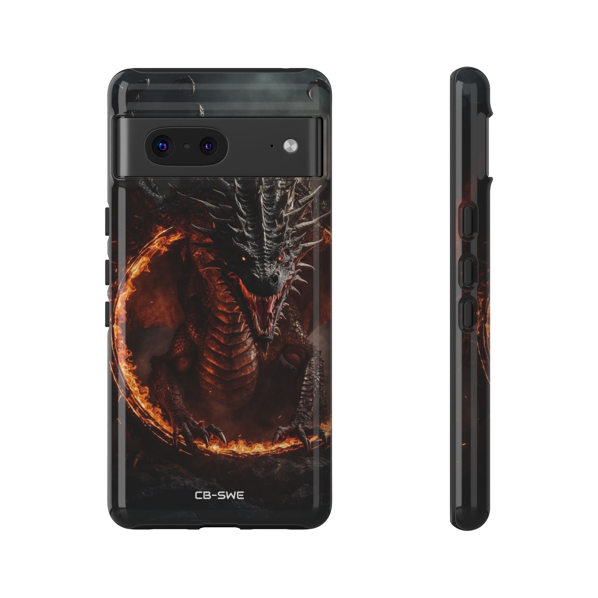 Fiery Dragon Roars - Google Pixel Case