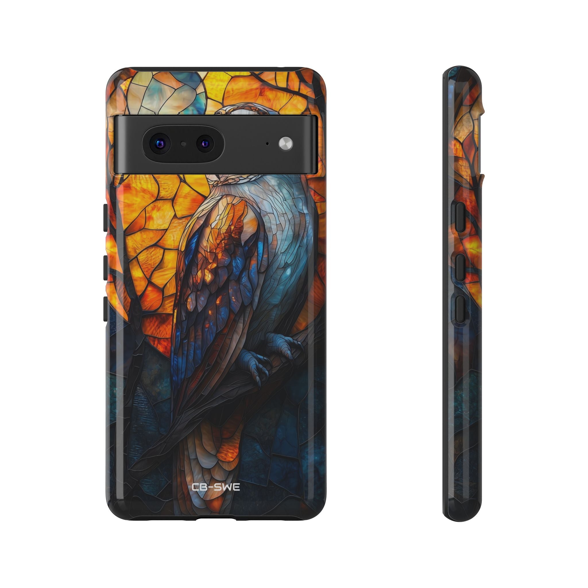 Owl Gazes Moonlight - Google Pixel Case