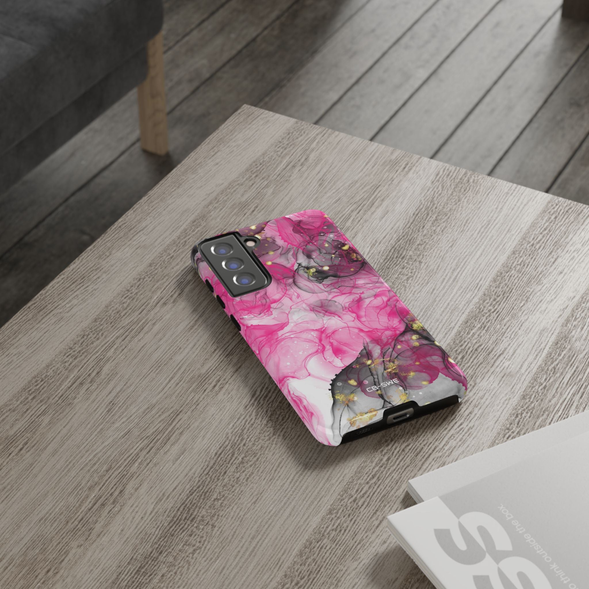 Vibrant Pink Swirls - Samsung Case