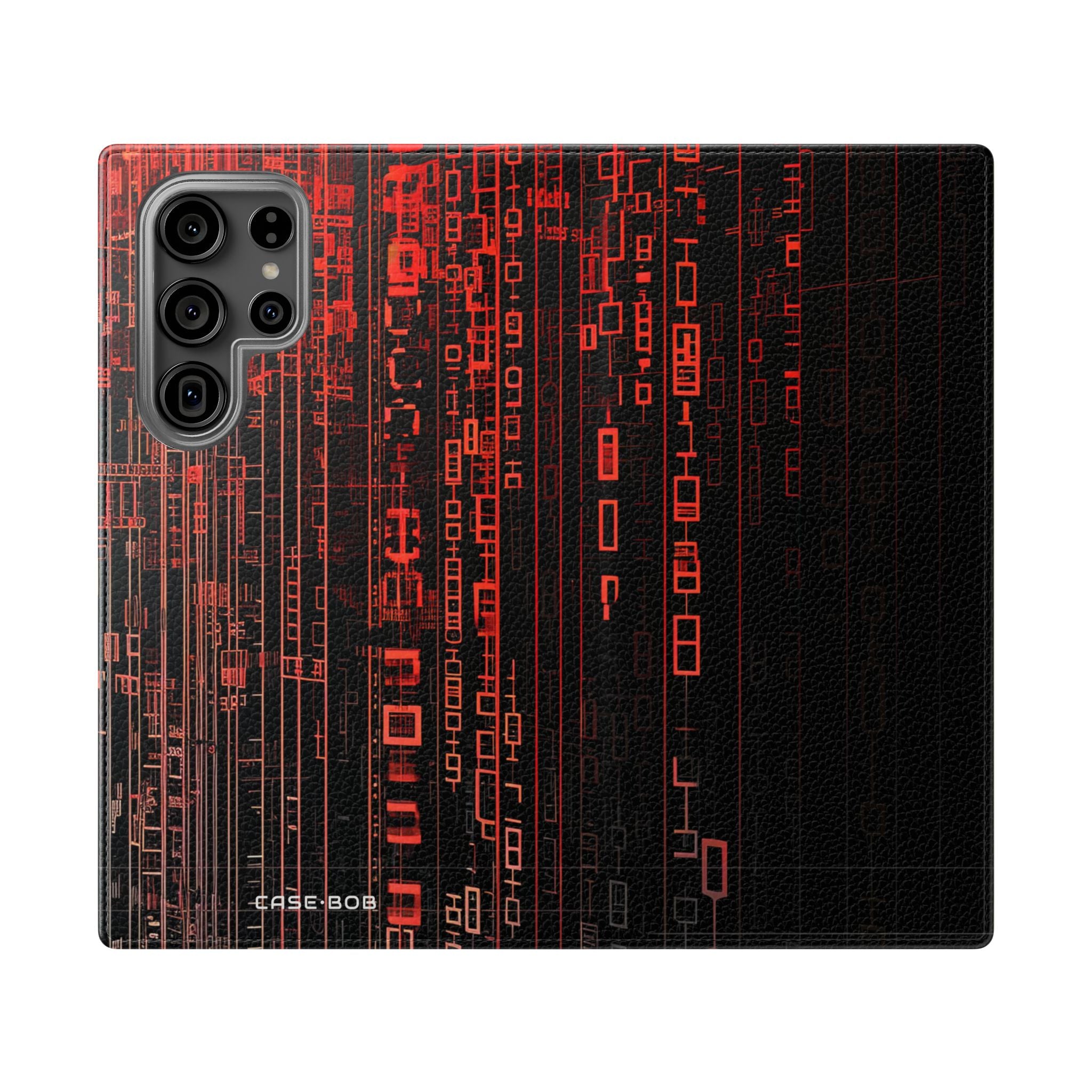 Crimson Columns - Samsung S23 Ultra Case - Lompakko