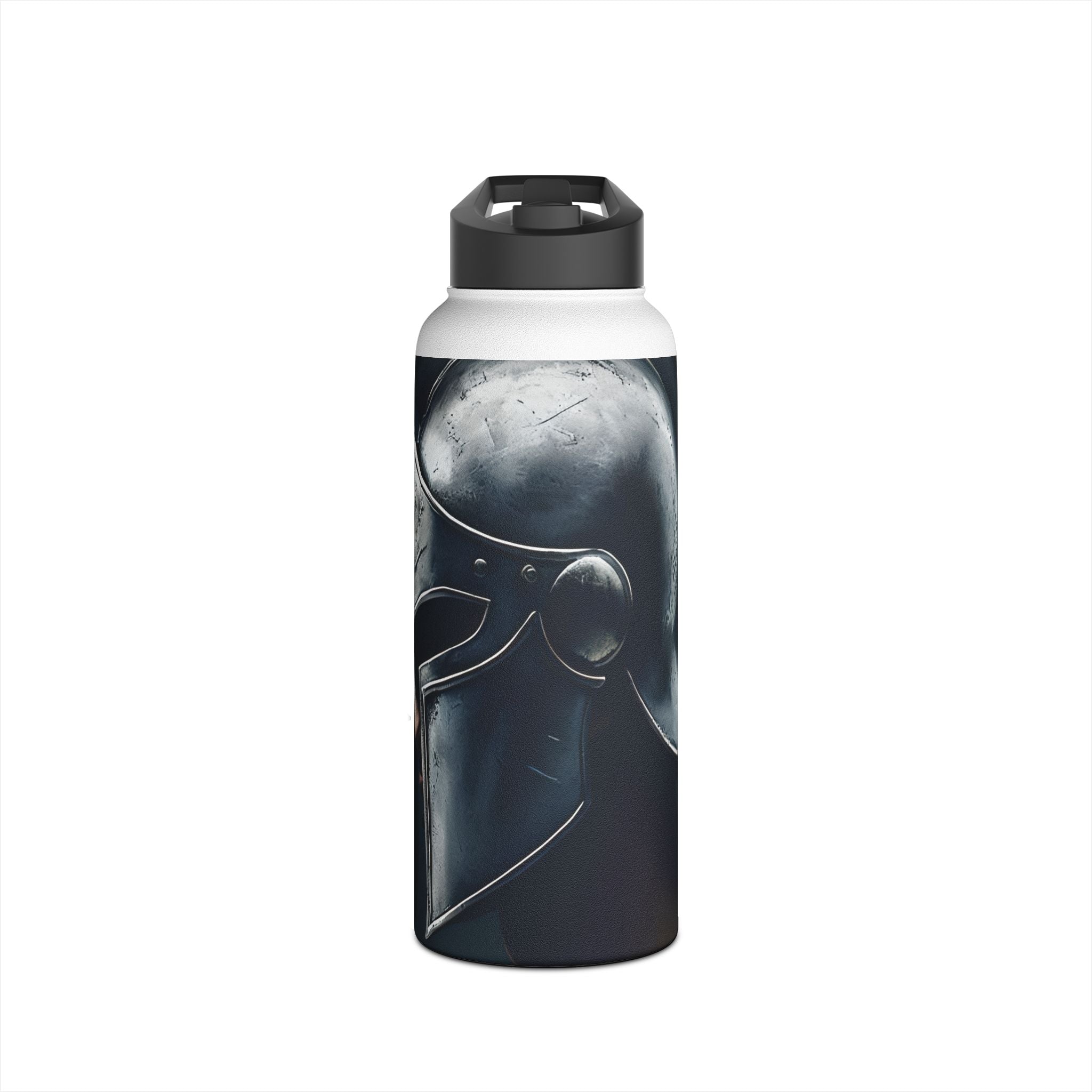 Silver Spartan - Stainless Steel Water Bottle