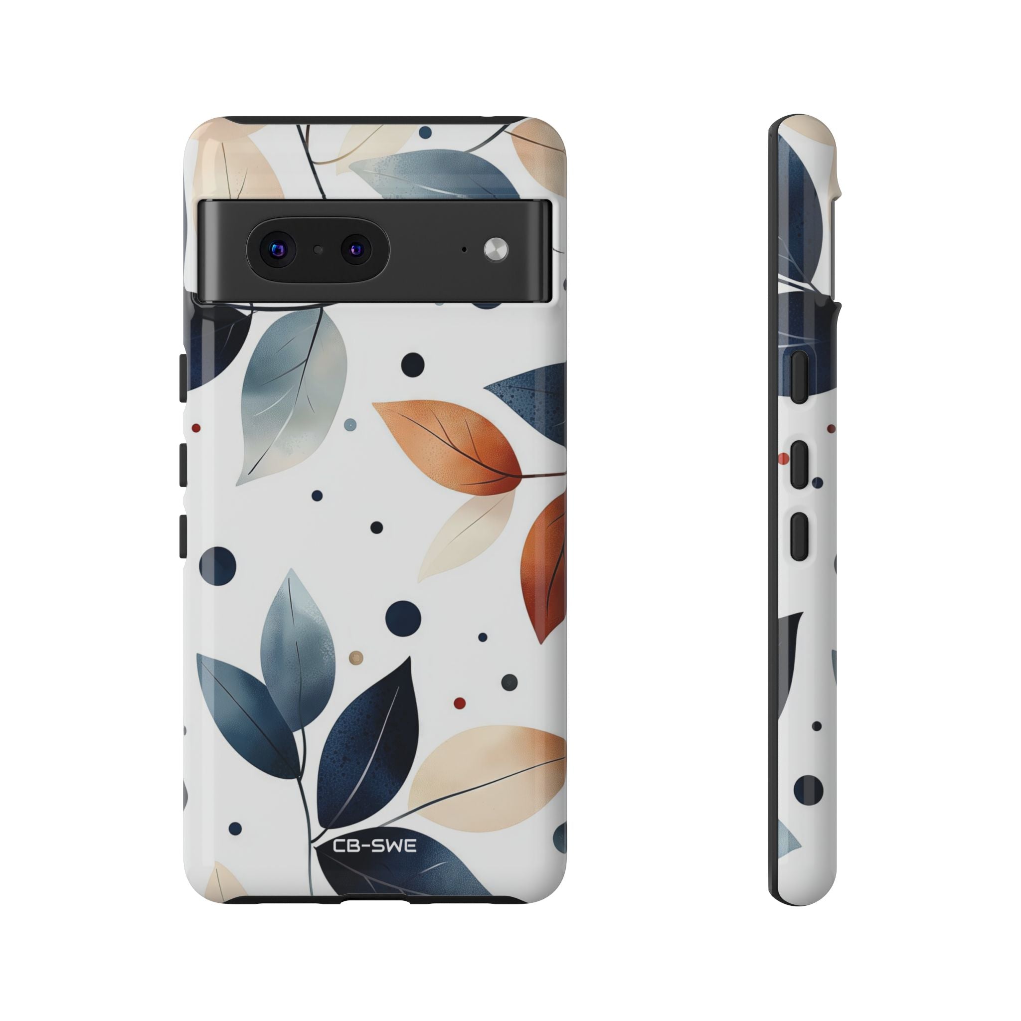 Leaves And Circles - Google Pixel Case