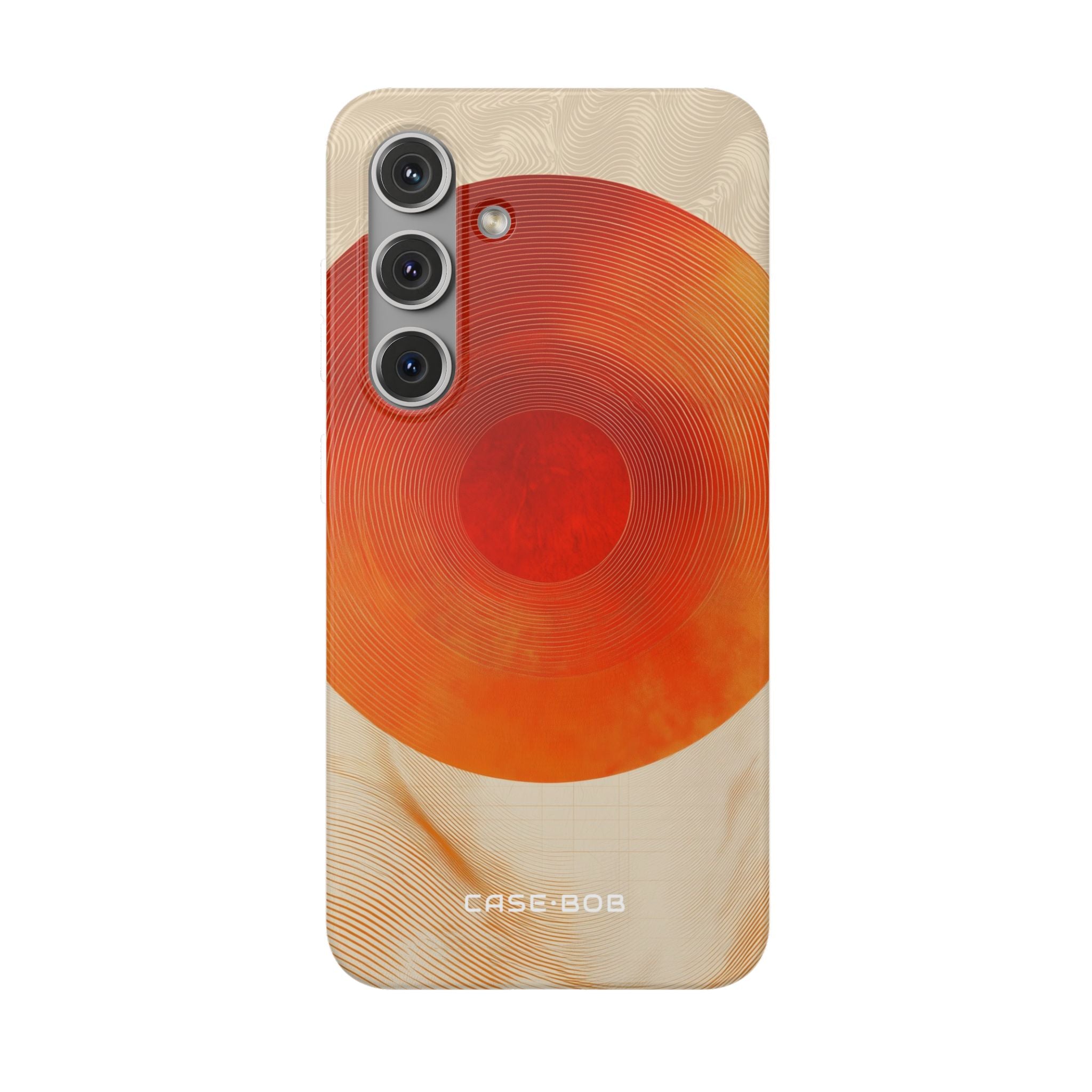 Sunburst Swirl Samsung S24 Case - Soft