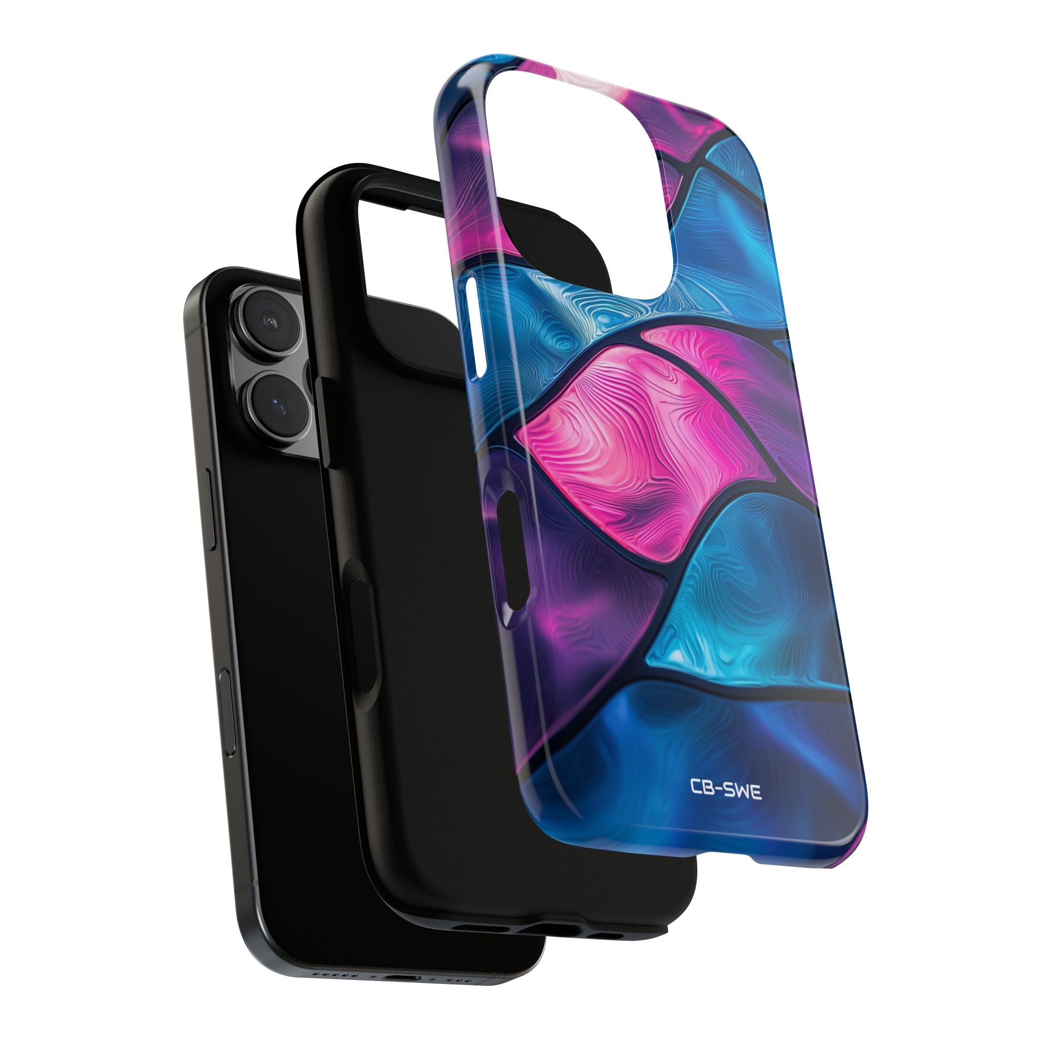 Shimmering Waves Flow - iPhone Case