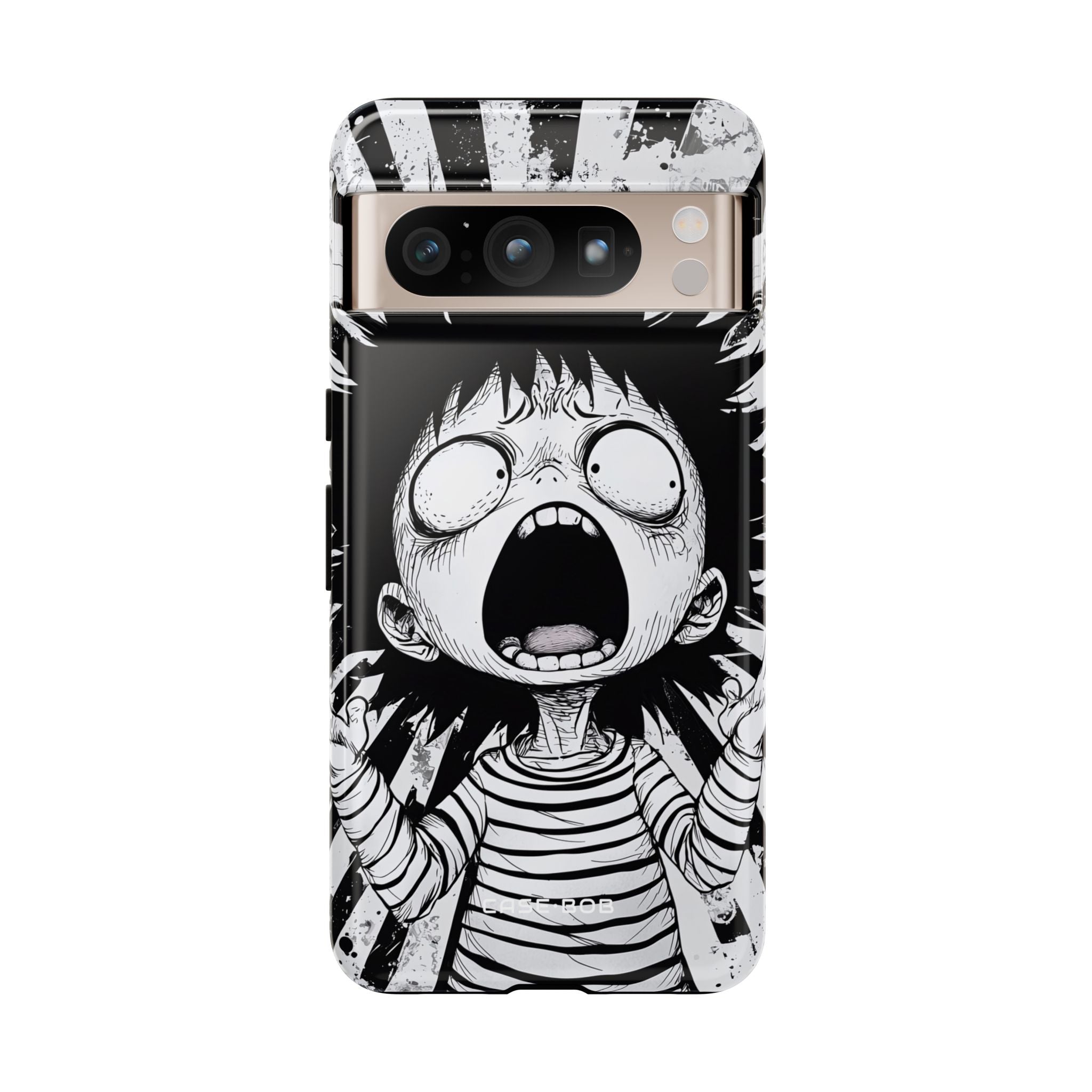 Screaming Stripes Google Pixel 8 Pro Case - Tough