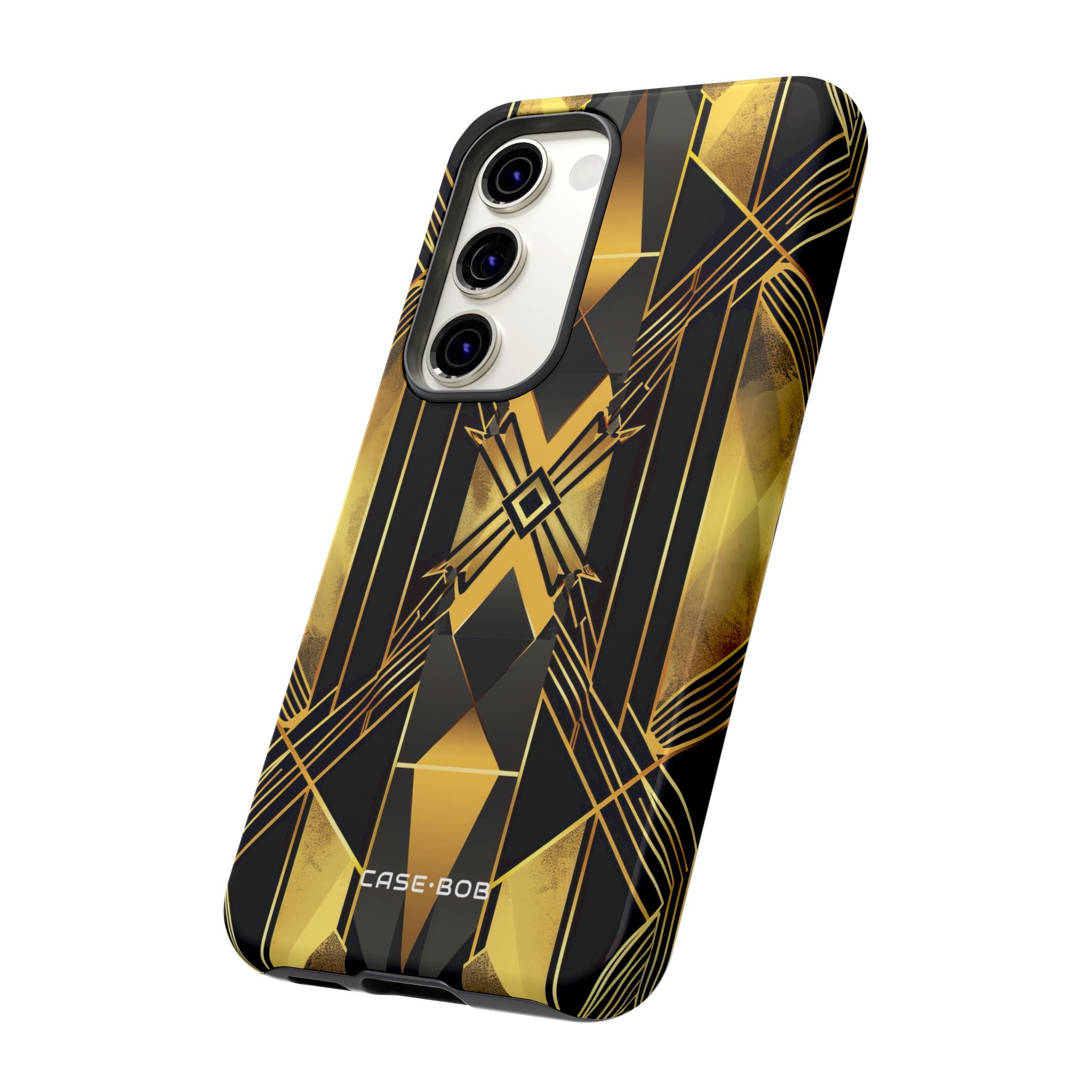 Golden Diamond Radiance Samsung S23 Case - Tough