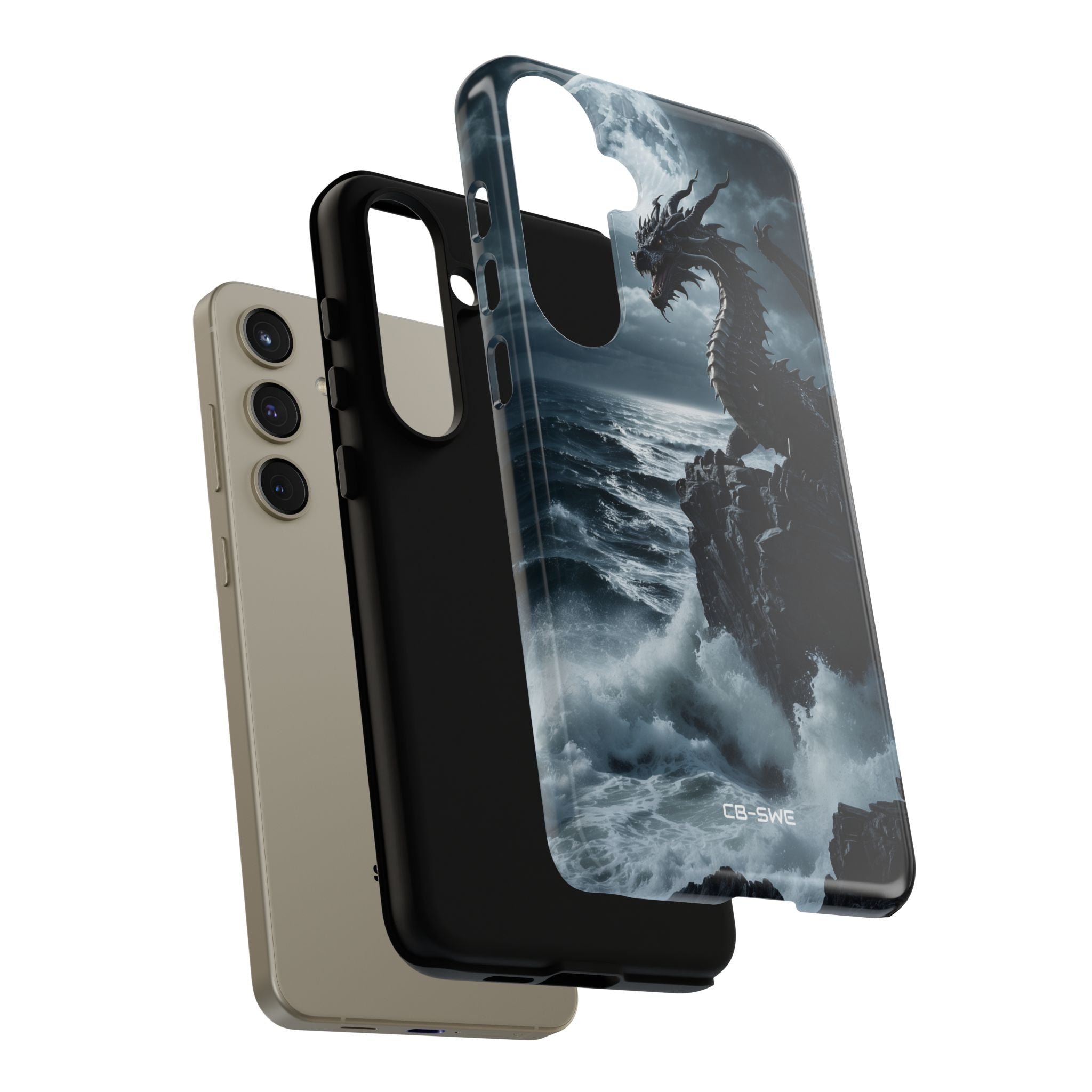 Dragon Roars Against Sea - Samsung Case