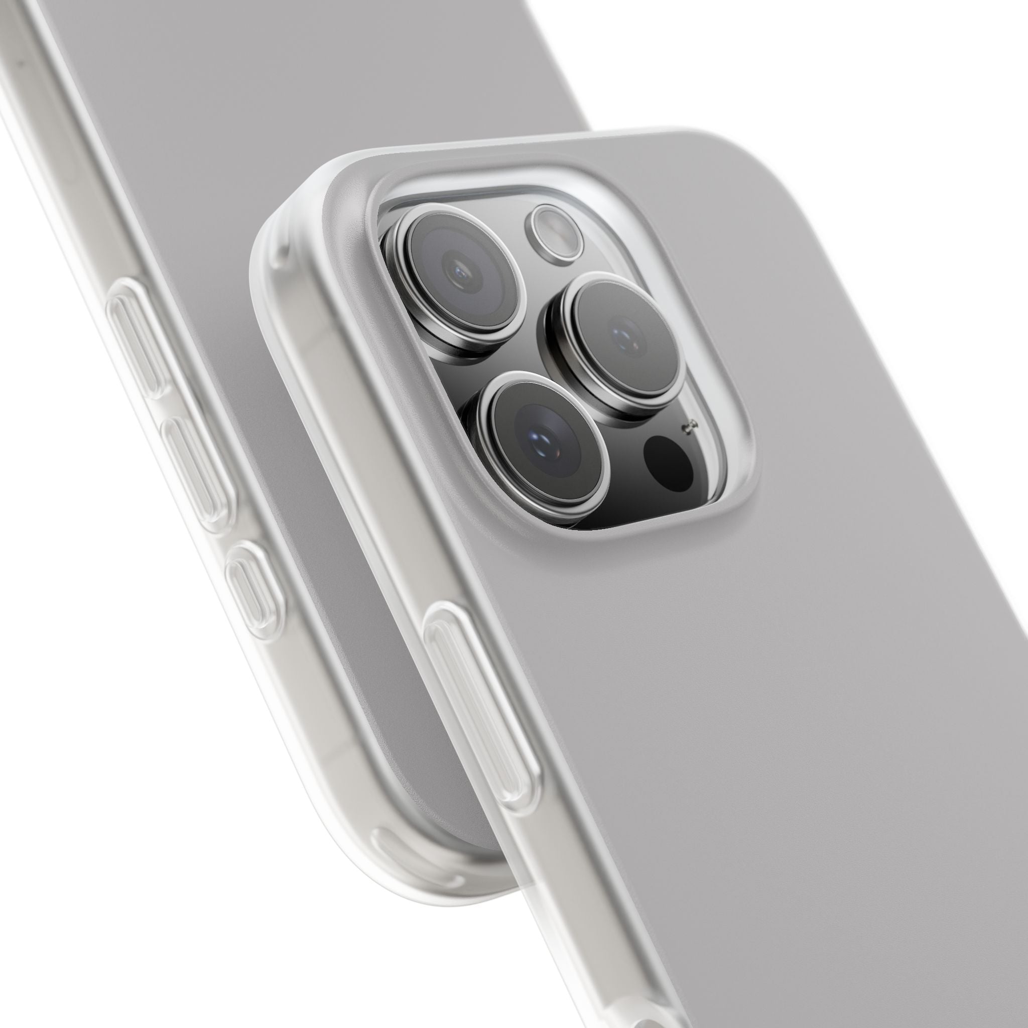 Silver Feather iPhone 16 - Flexi