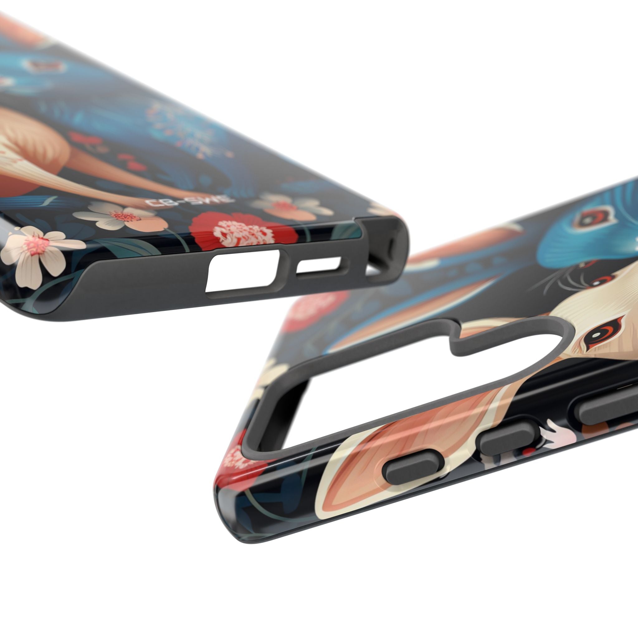 Rabbits Embrace Blossoms - Samsung Case