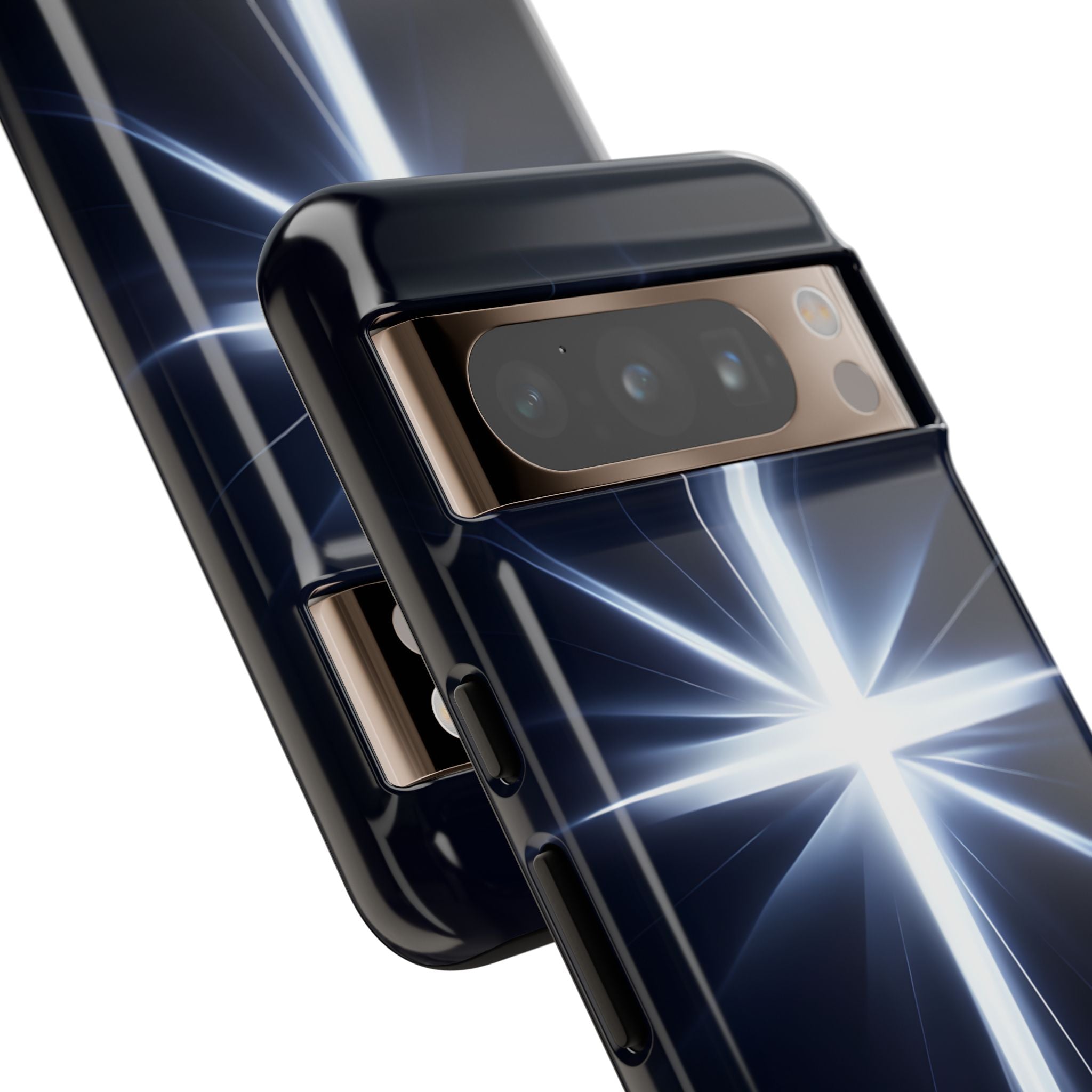 Glowing Crossburst Google Pixel 8 Pro Case - Tough