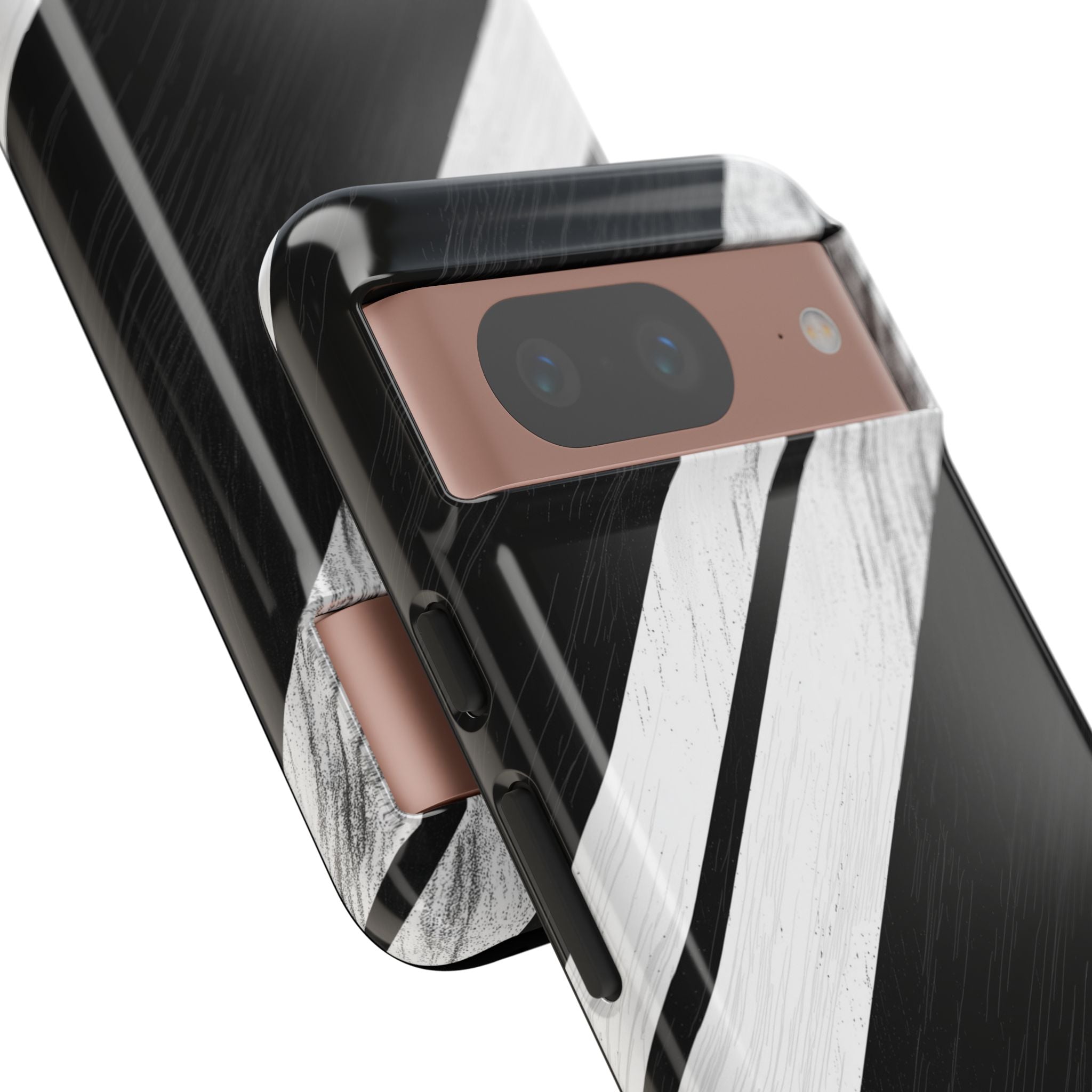 Distressed Stripe Motion Google Pixel 8 Case - Tough