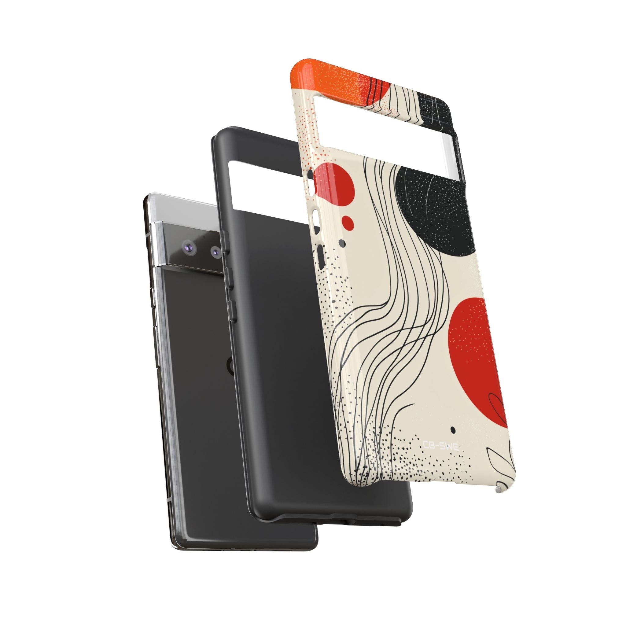 Waves Embrace Flora - Google Pixel Case