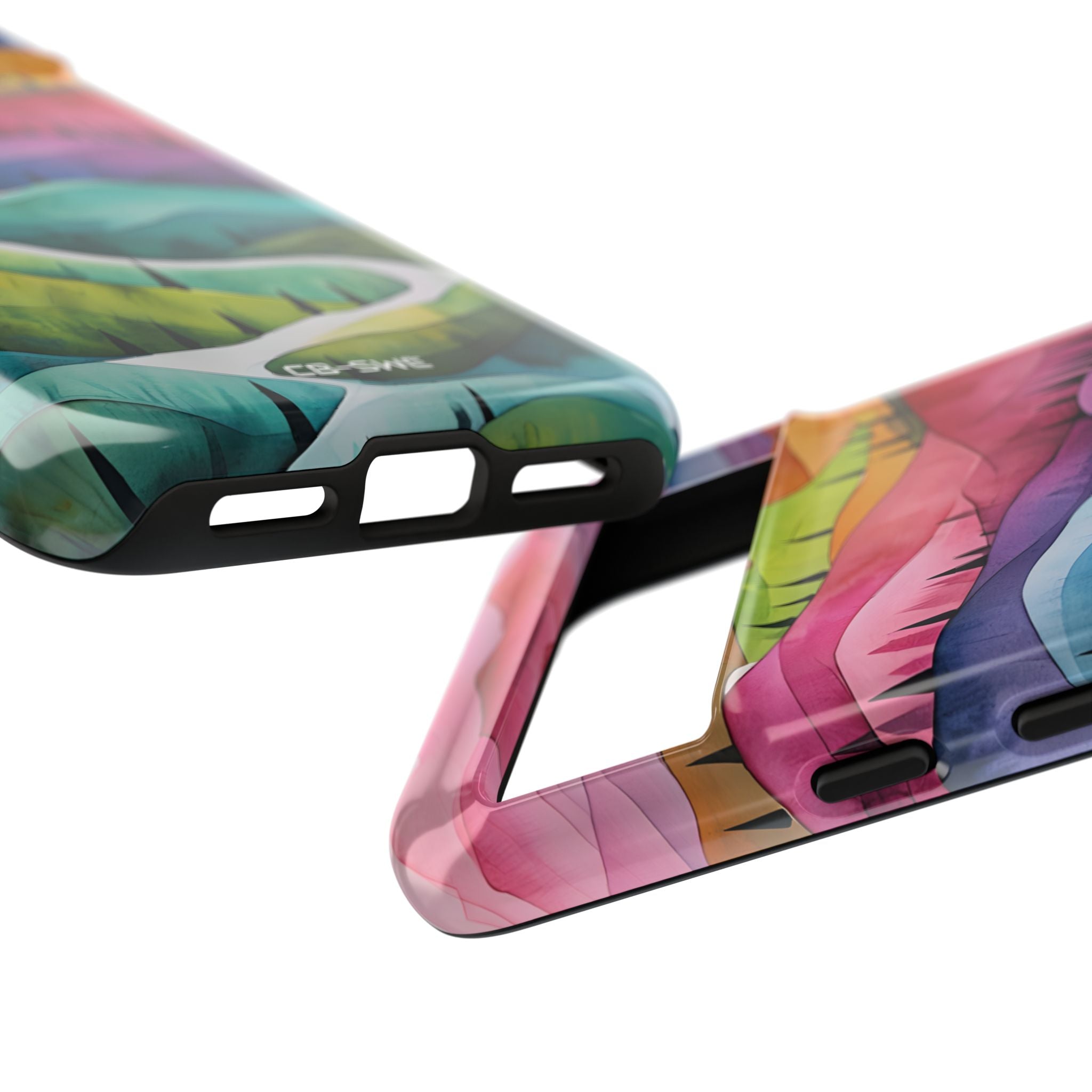 Whimsical Colorful Valleys - Google Pixel Case