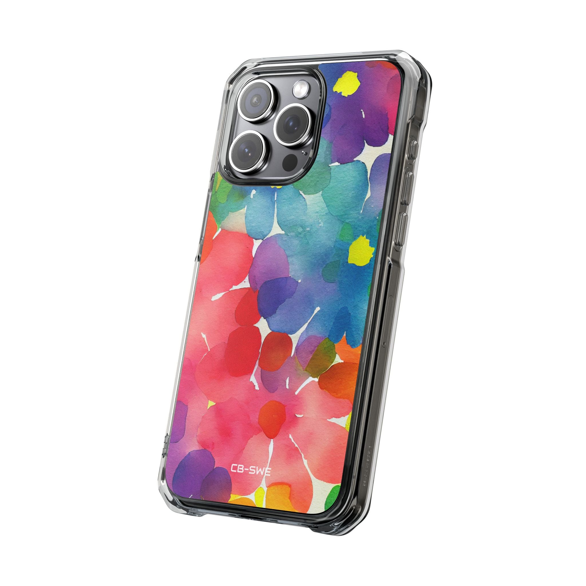 Fluid Color Petals iPhone Case - Impact