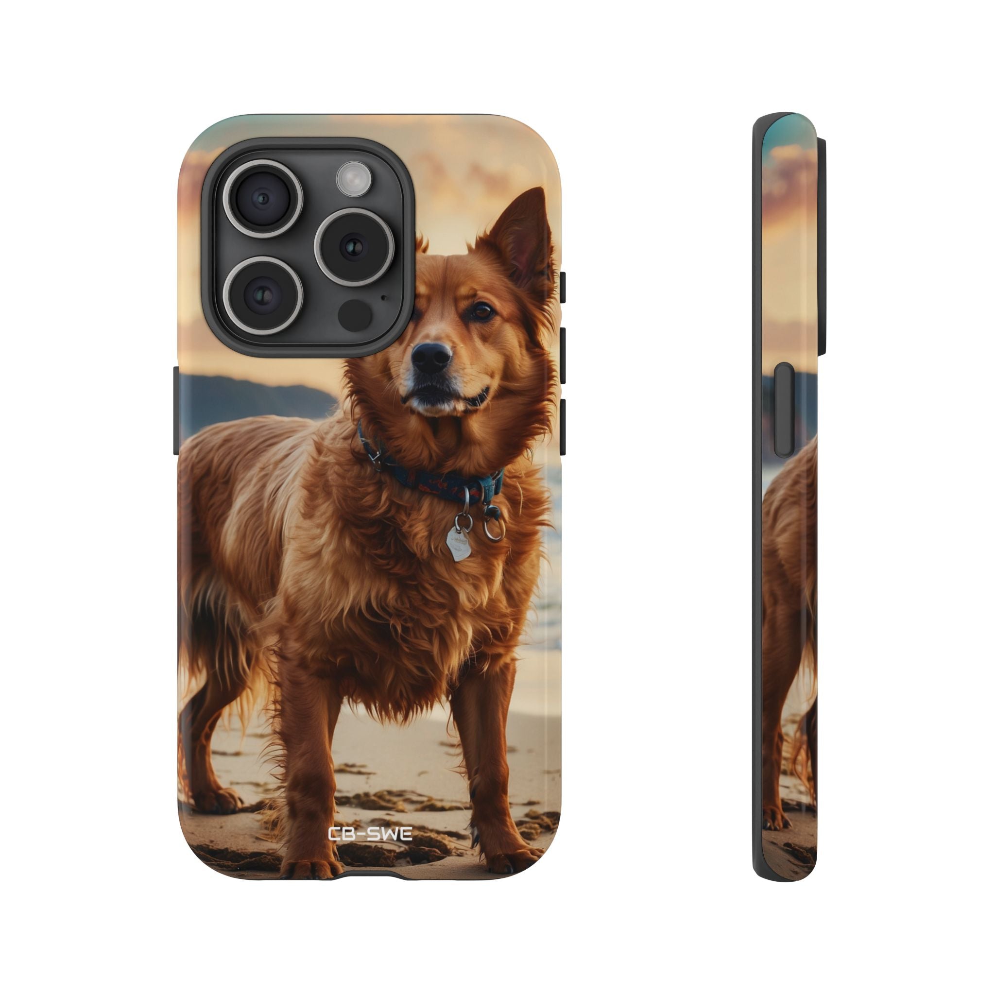 Golden Dog Plays - iPhone Case