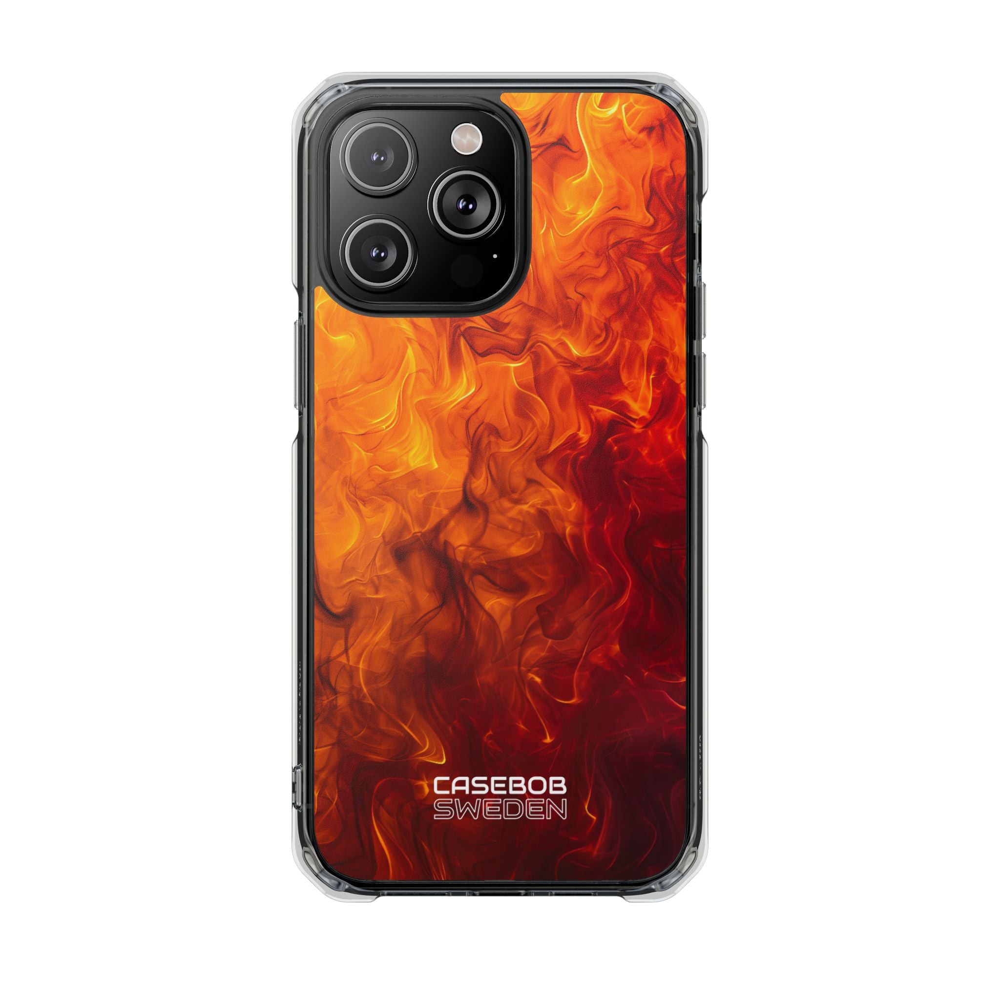 Flaming Energy Swirl iPhone 14 - Impact Clear+