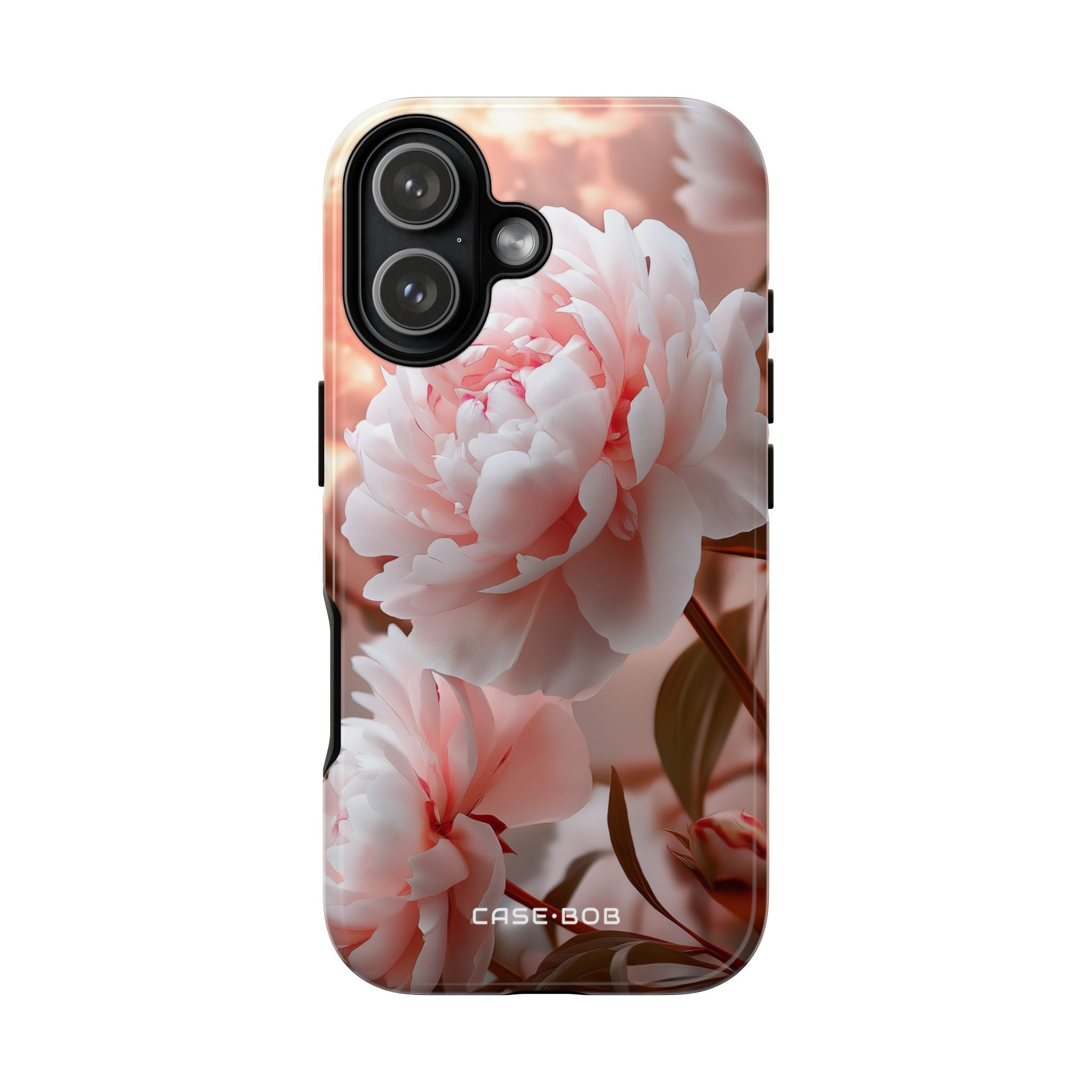 Peony Moonlight iPhone 17 Case - Tough