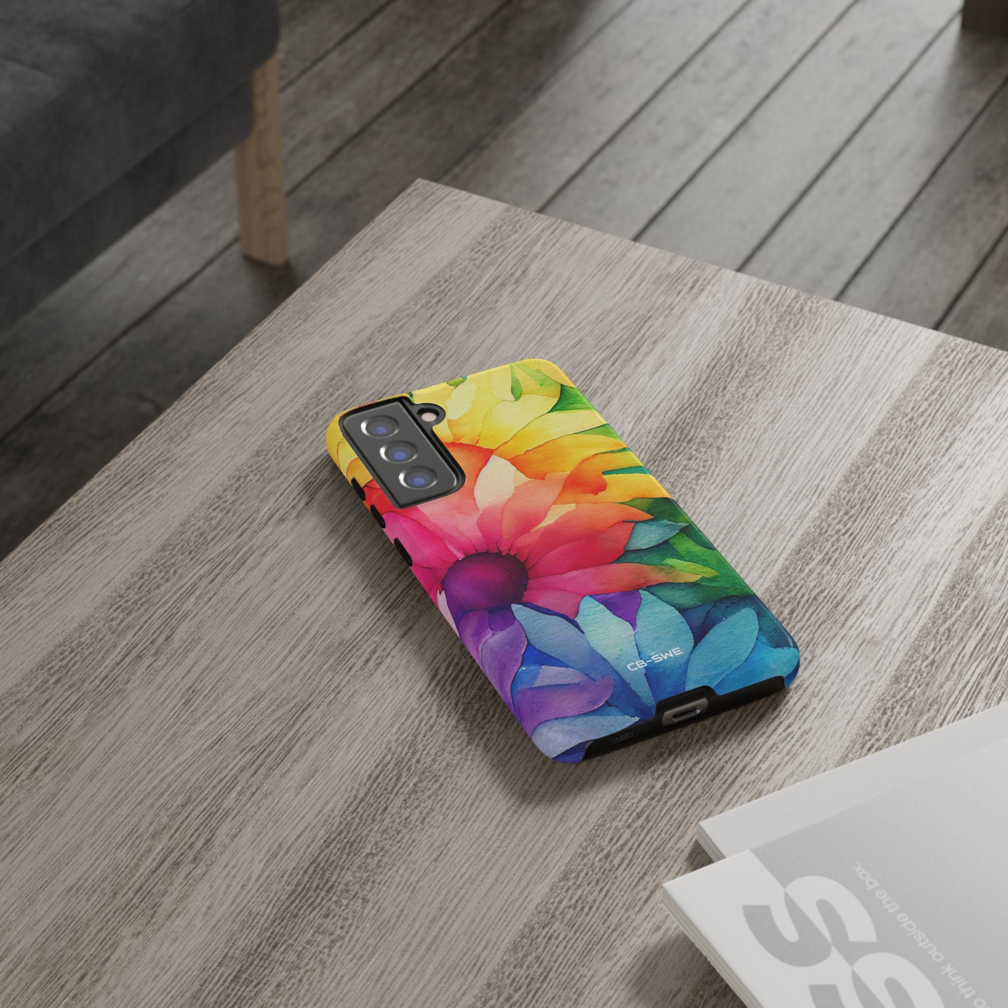 Vibrant Floral Symphony - Samsung Case