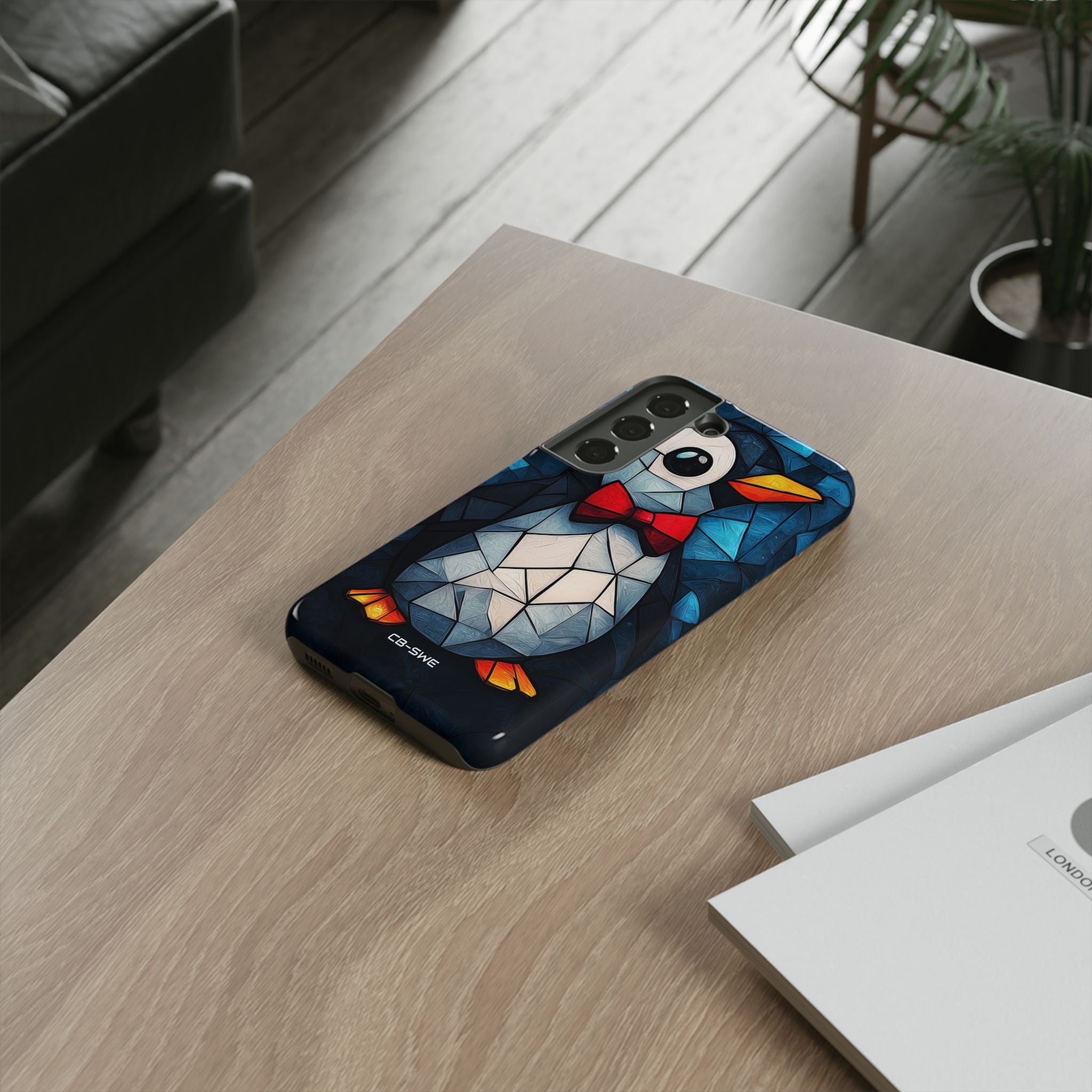 Penguin Wears Bow Tie - Samsung Case