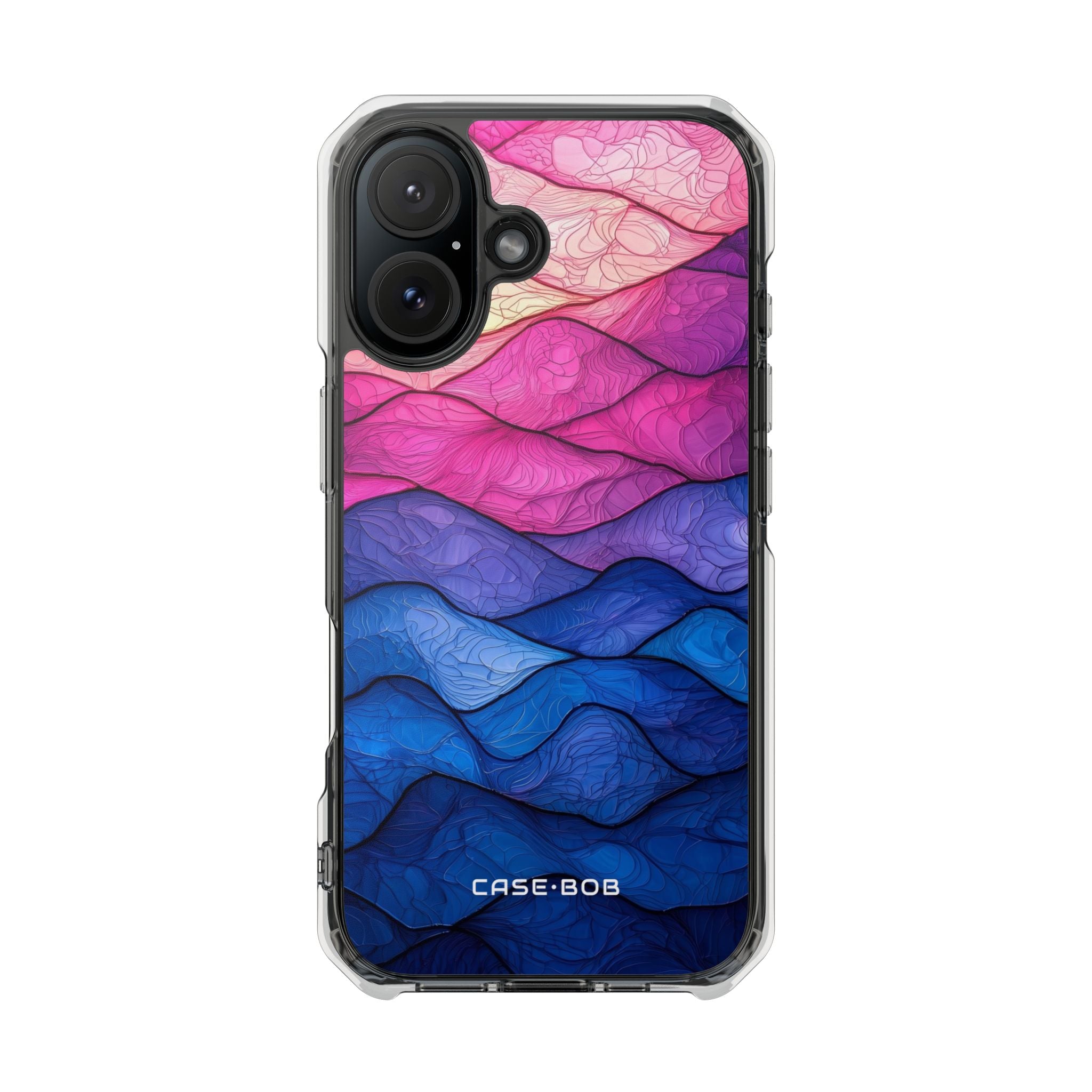 Wavy Vein Gradient iPhone 16 Case - Impact