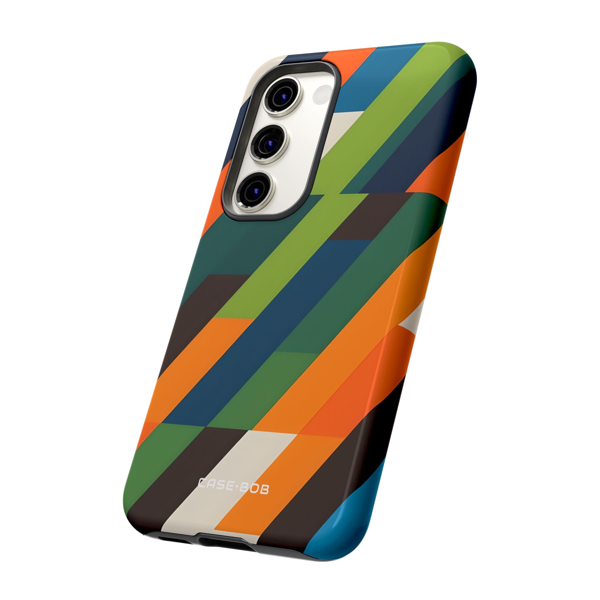 Diagonal Blaze Samsung S23 Case - Tough
