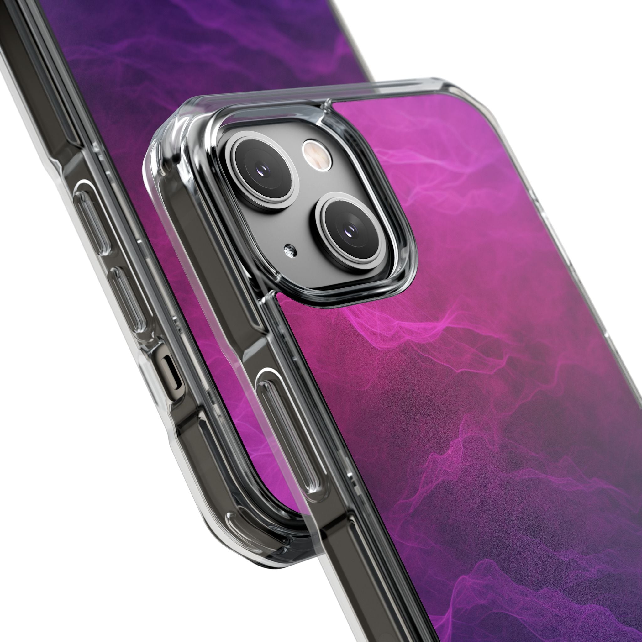 Violet Dream Currents iPhone 14 - Impact Clear+