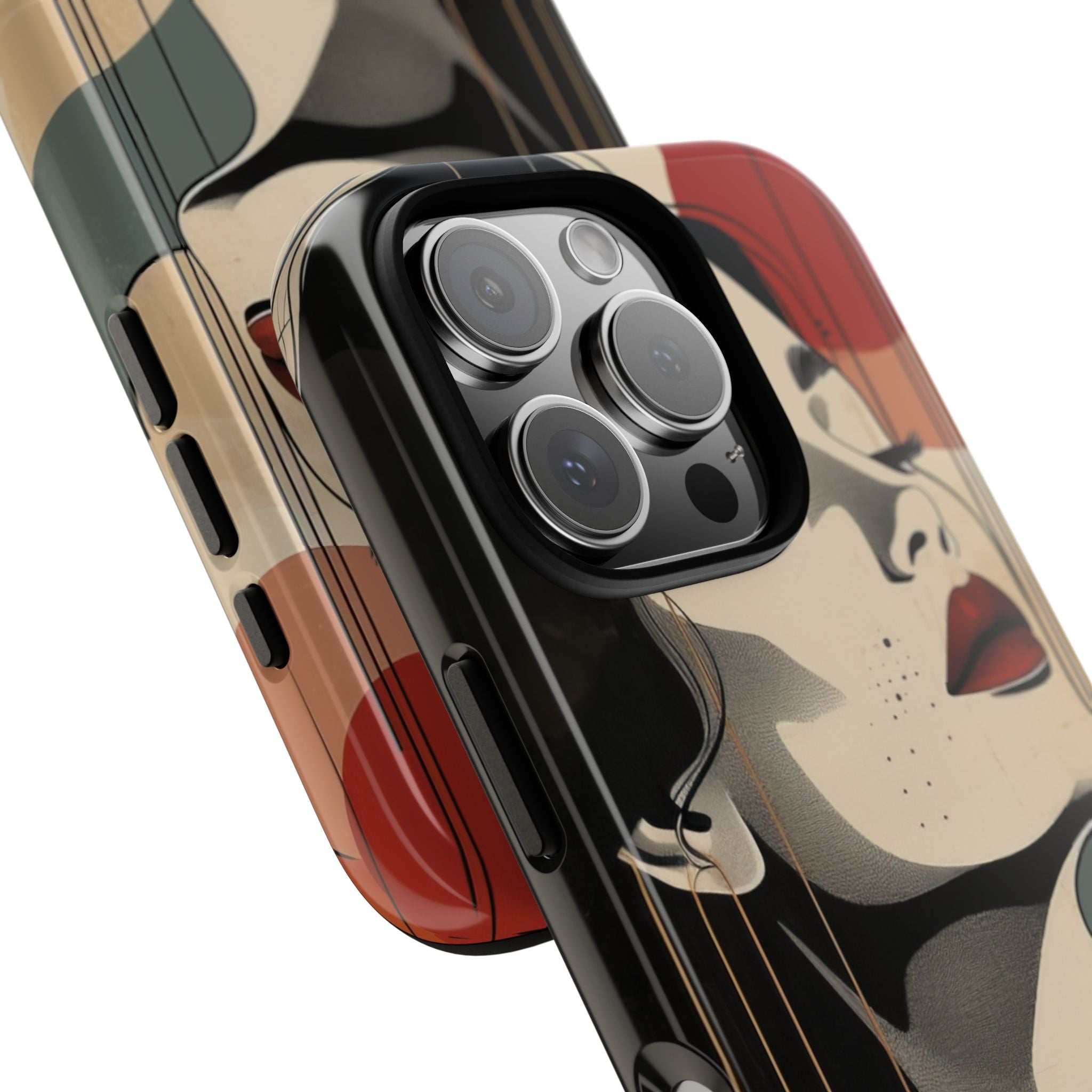 Calm Retro Muse iPhone 16 - Tough