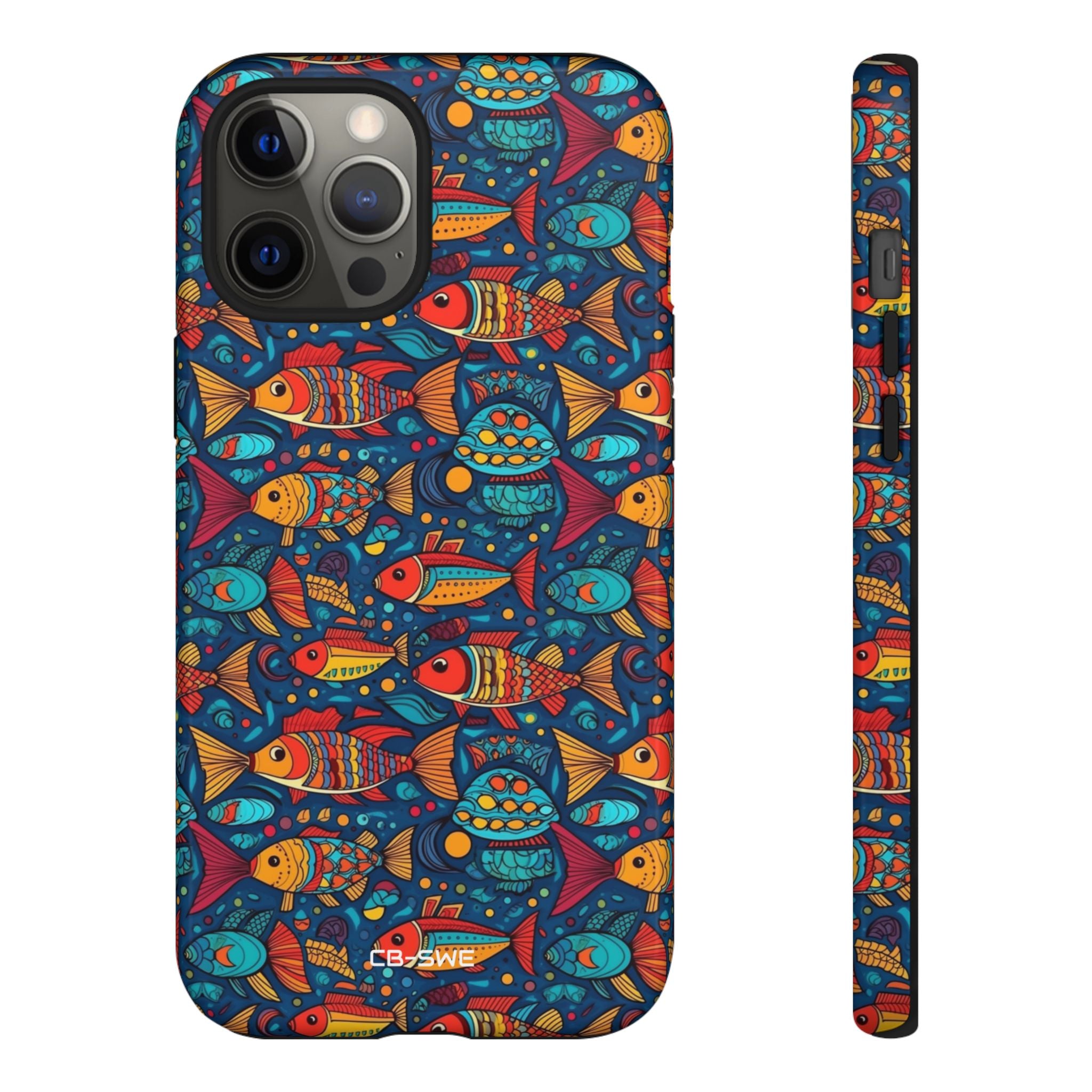 Fish Dance Joyfully - iPhone Case